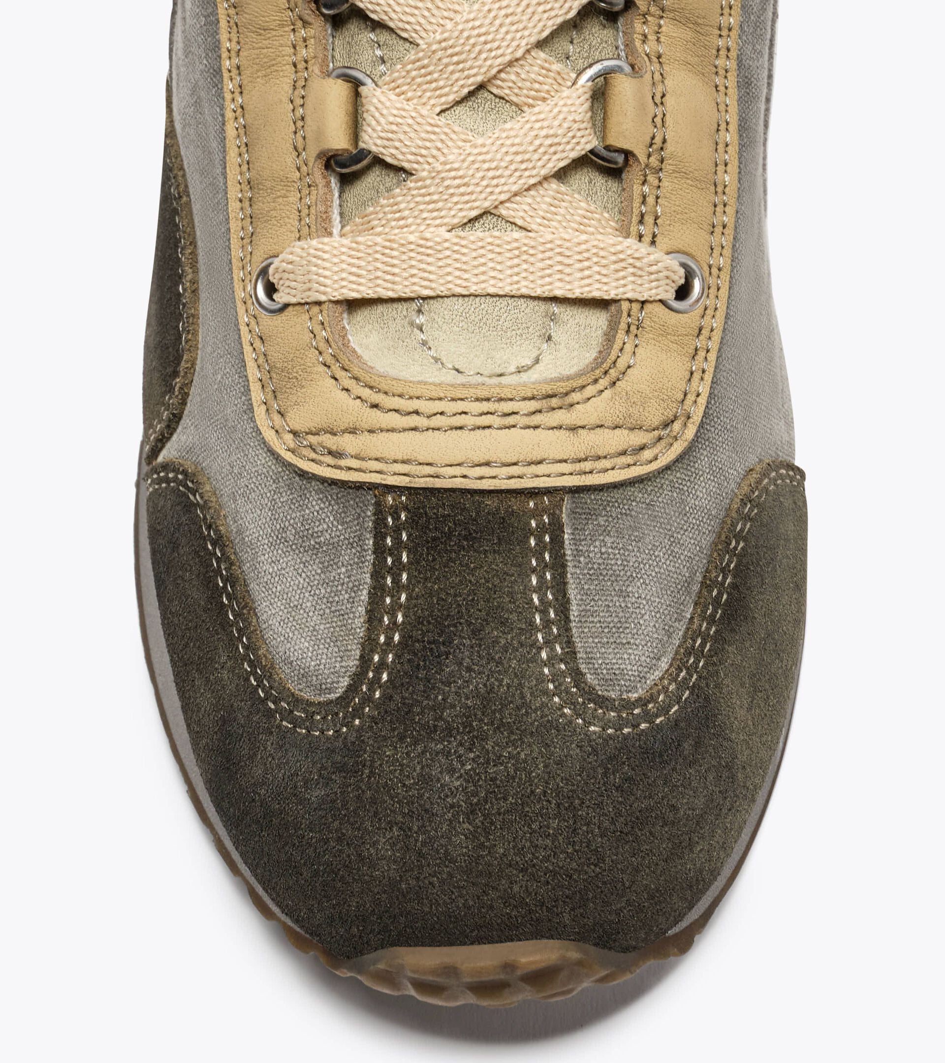 Low-profile Heritage sneaker - All-gender EQUIPE DIRTY SW EVO BEIGE DEW - Diadora