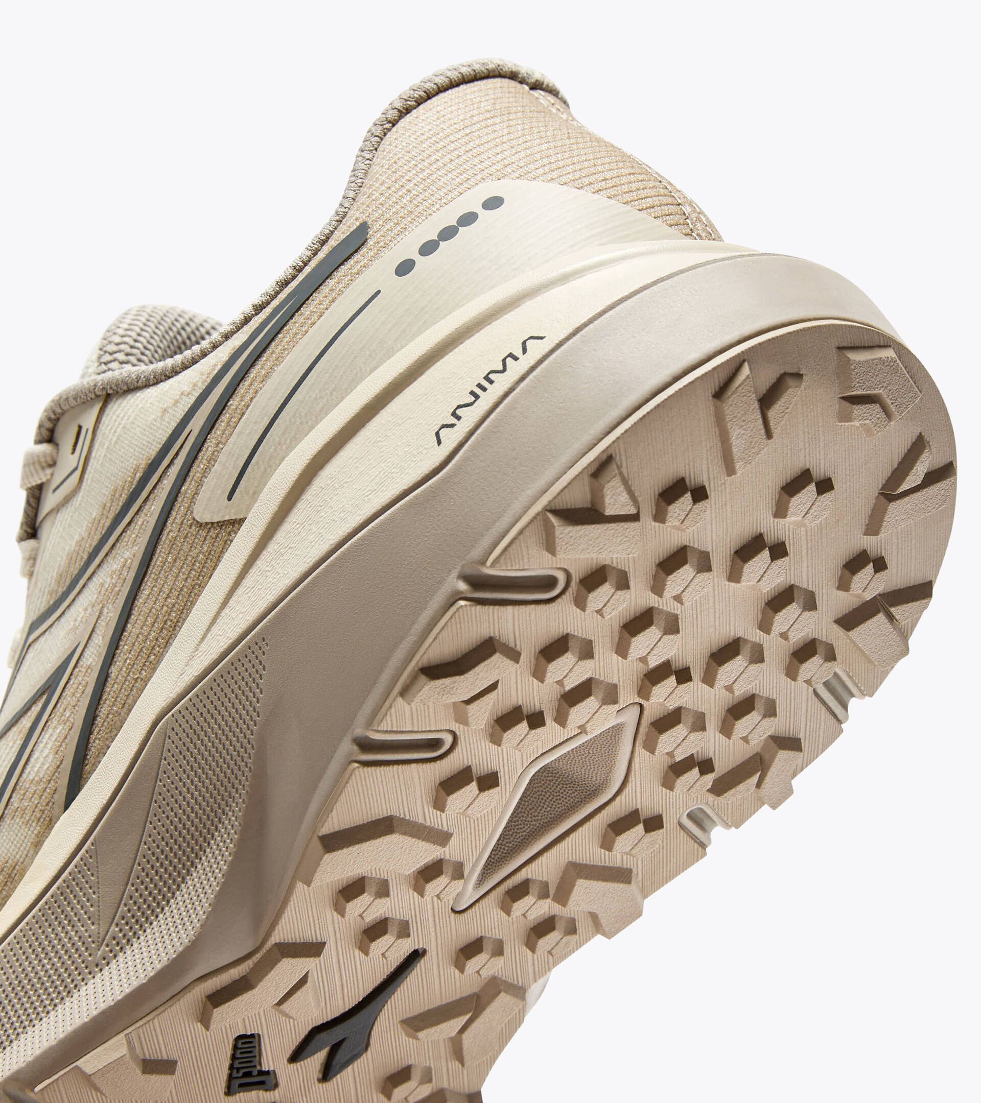 Running shoe - Stability, comfort and durability - All-gender NUCLEO 2 GR TURTLEDOVE/OYSTER GRAY - Diadora