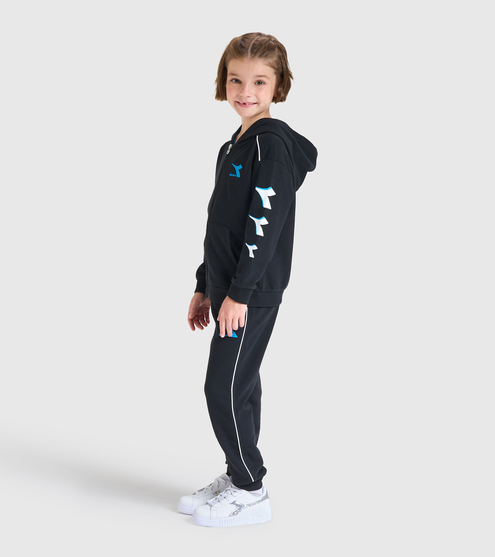 Survêtement - Enfants JU.HD FZ TRACKSUIT CUBIC NOIR - Diadora