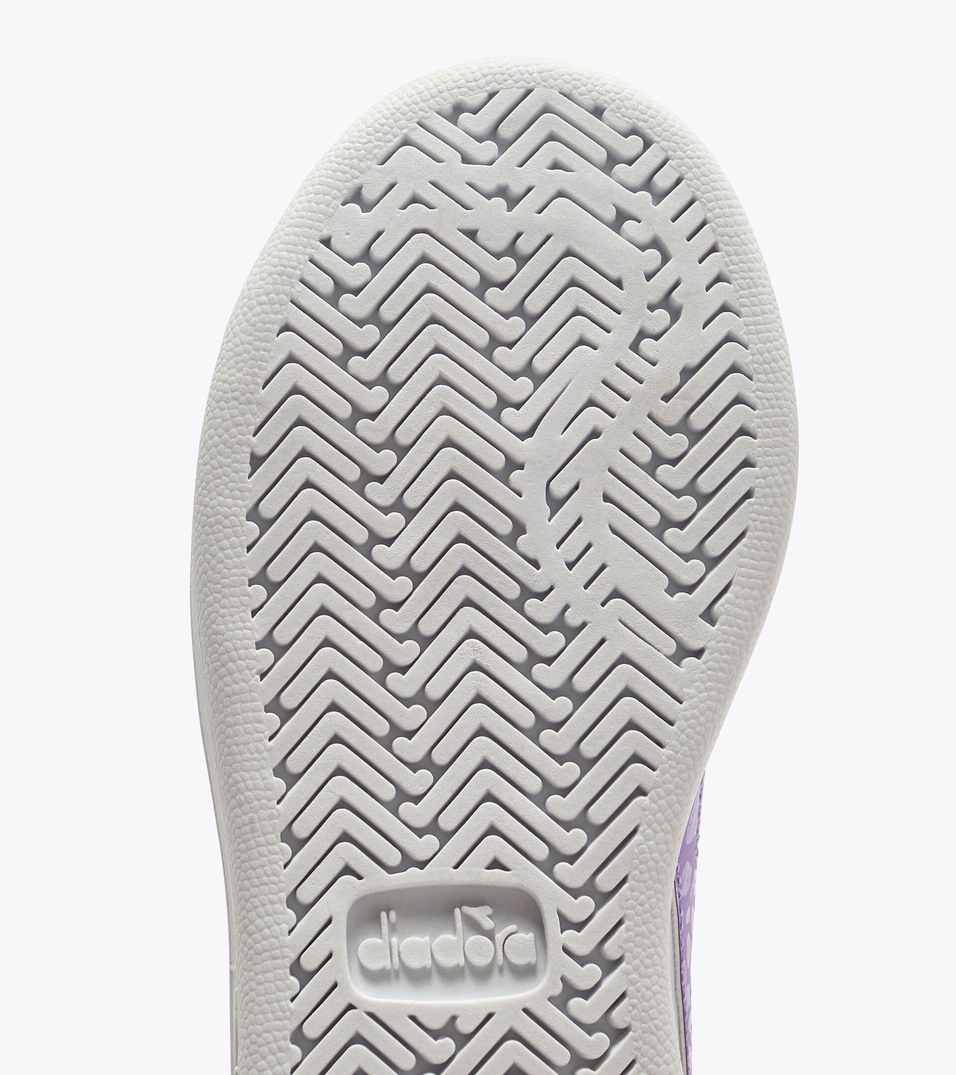 Velcro-closure kids&rsquo; shoe - 4-8 years old  GAME P POOL PS VIOLET TULLE - Diadora