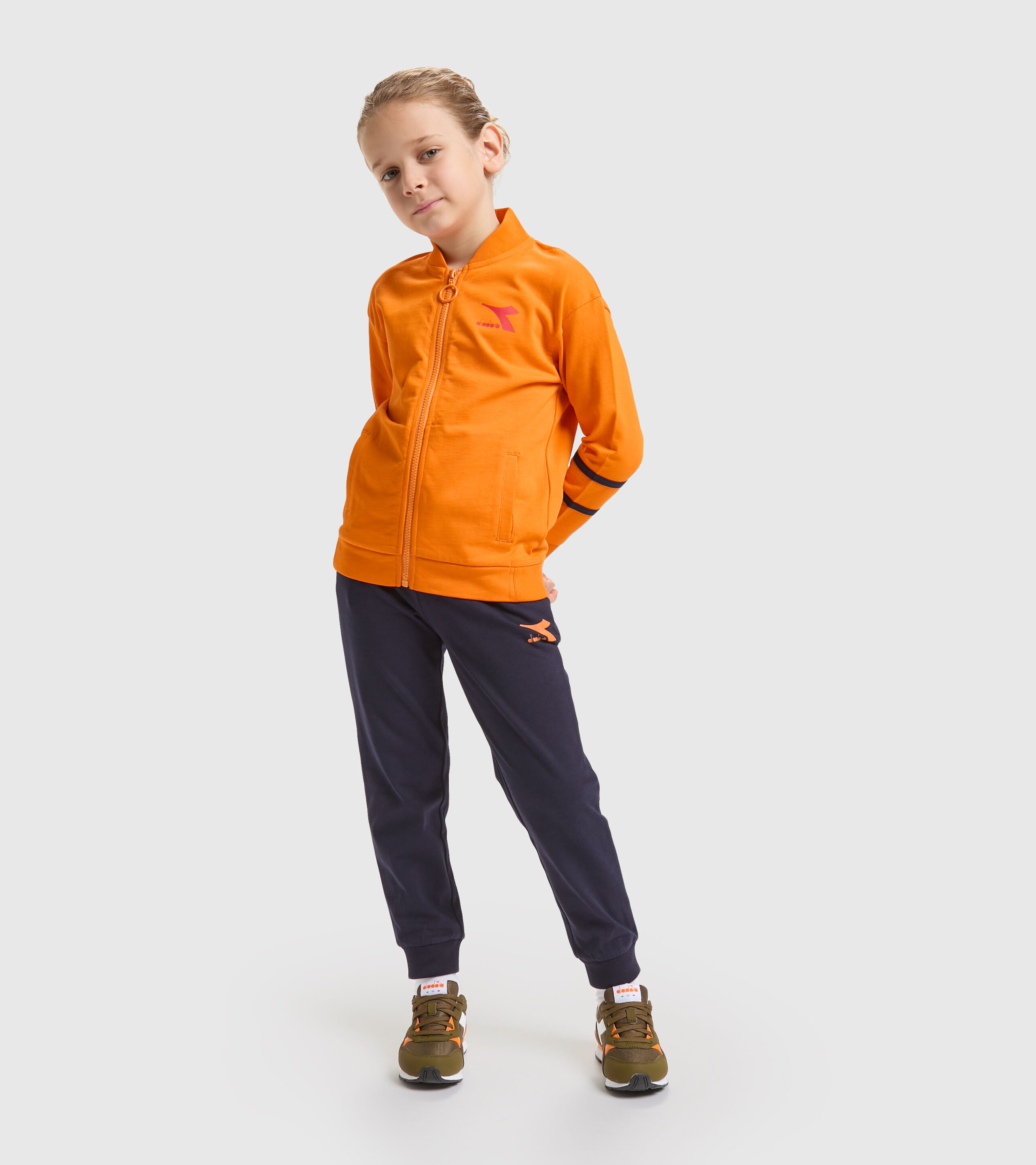 JU.TRACKSUIT FZ RAINBOW Junior sports tracksuit Unisex Diadora
