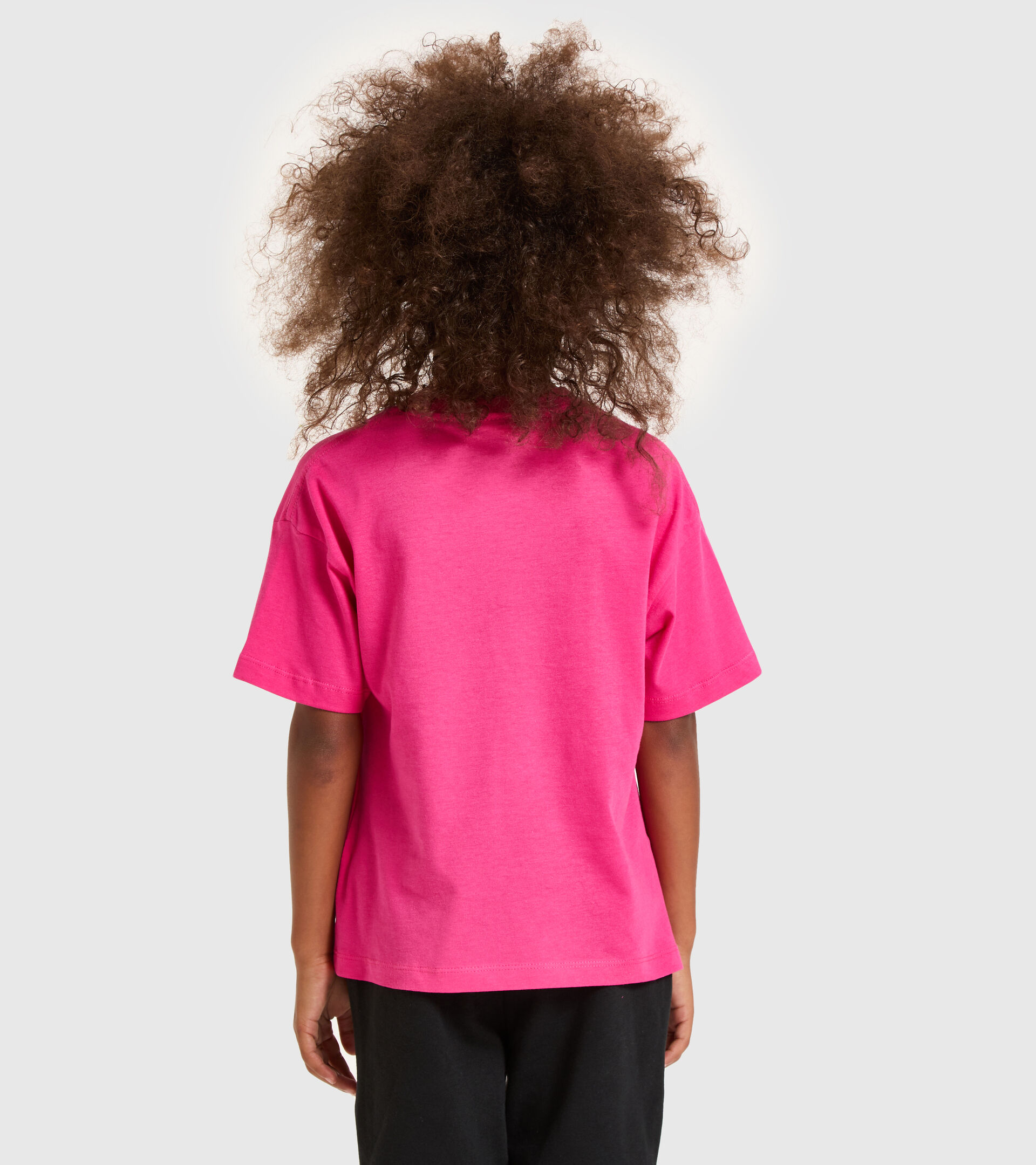 T-shirt - Kids JU.SS T-SHIRT CUBIC MAGENTA - Diadora