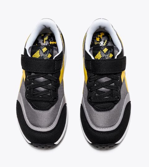 RACE PS BATMAN, BLACK/STEEL GRAY Sports sneaker - Boys - 4 to 8 years old RACE PS BATMAN BLACK/STEEL GRAY - Diadora