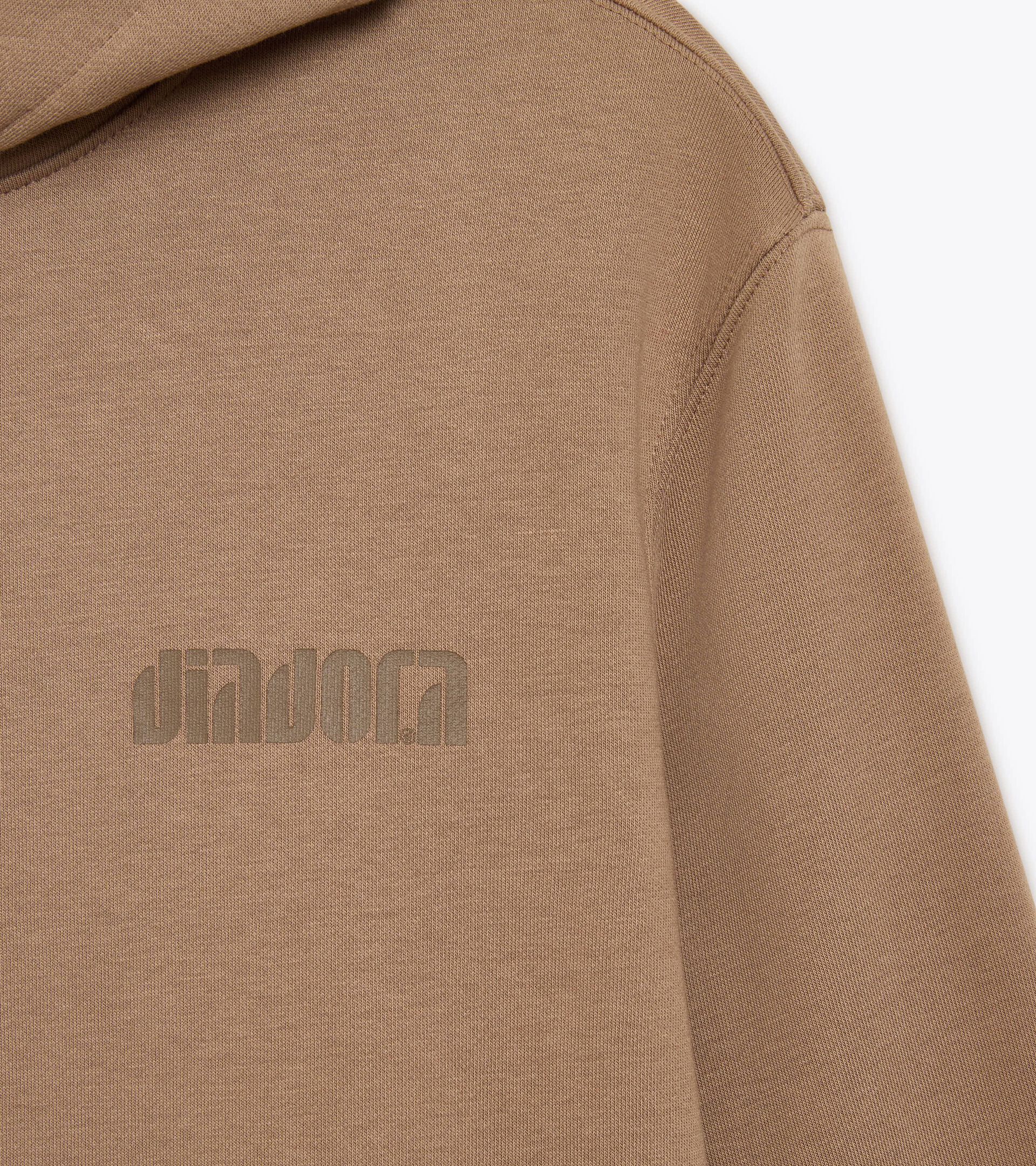 Casual hoodie - All-gender
 HOODIE ATHL. LOGO SEPIA TINT - Diadora