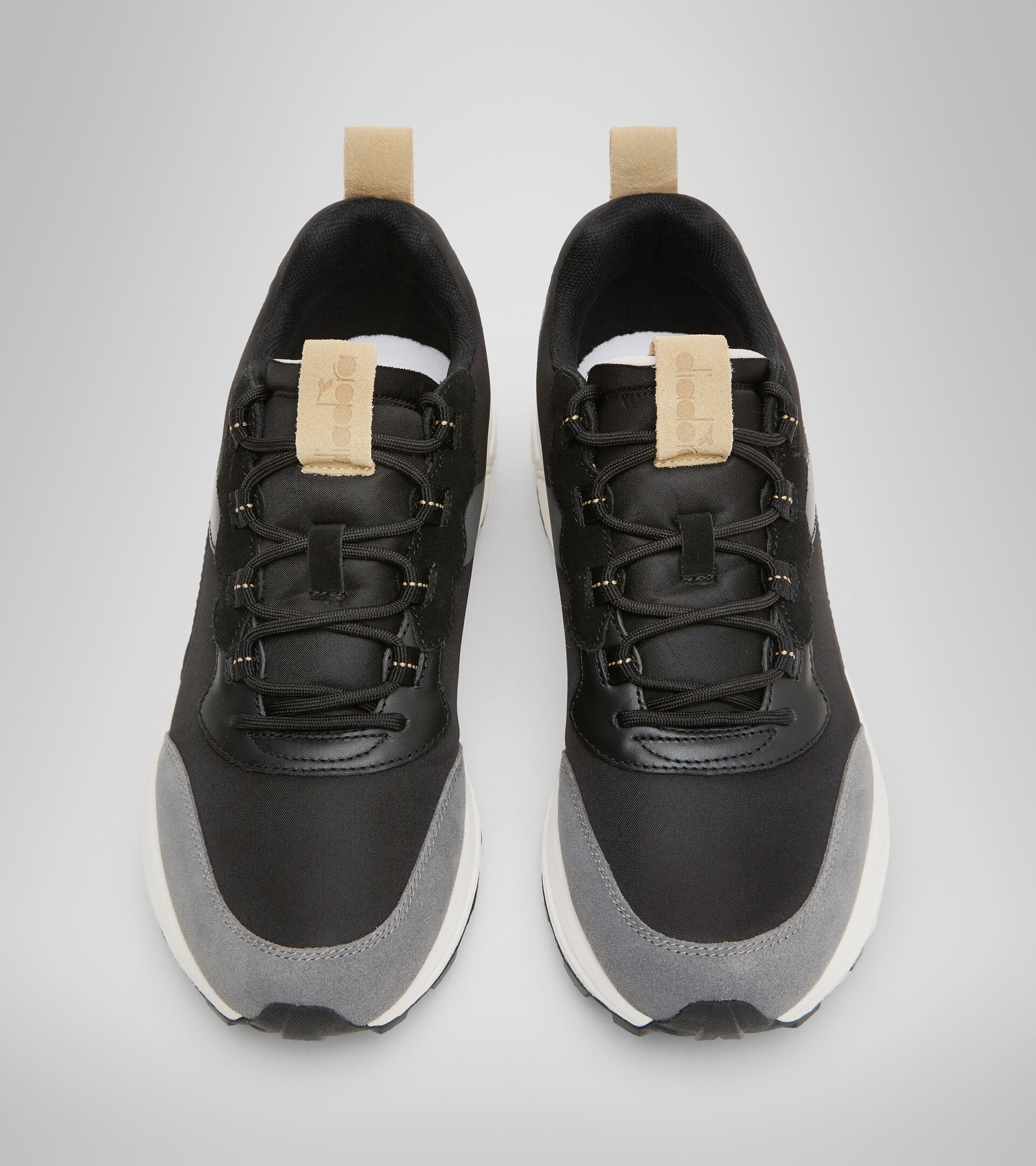 Sports shoe - Unisex RAVE FULL GRAIN SUEDE BLACK - Diadora