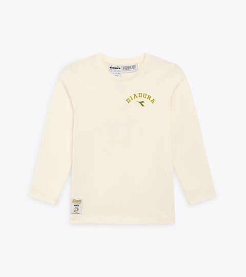 JU. T-SHIRT LS PEANUTS, GARDENIA WHITE Peanuts college-style long sleeve t-shirt - Kids - All-gender
JU. T-SHIRT LS PEANUTS GARDENIA WHITE - Diadora