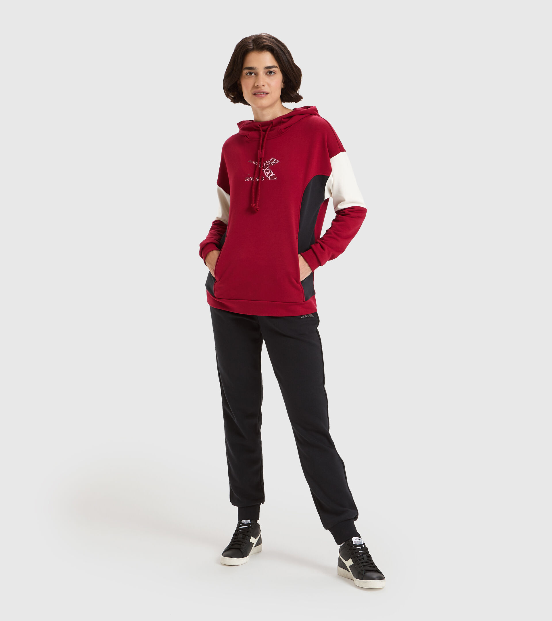 Apparel Sport DONNA L.PANTS CUFF CORE NERO Diadora
