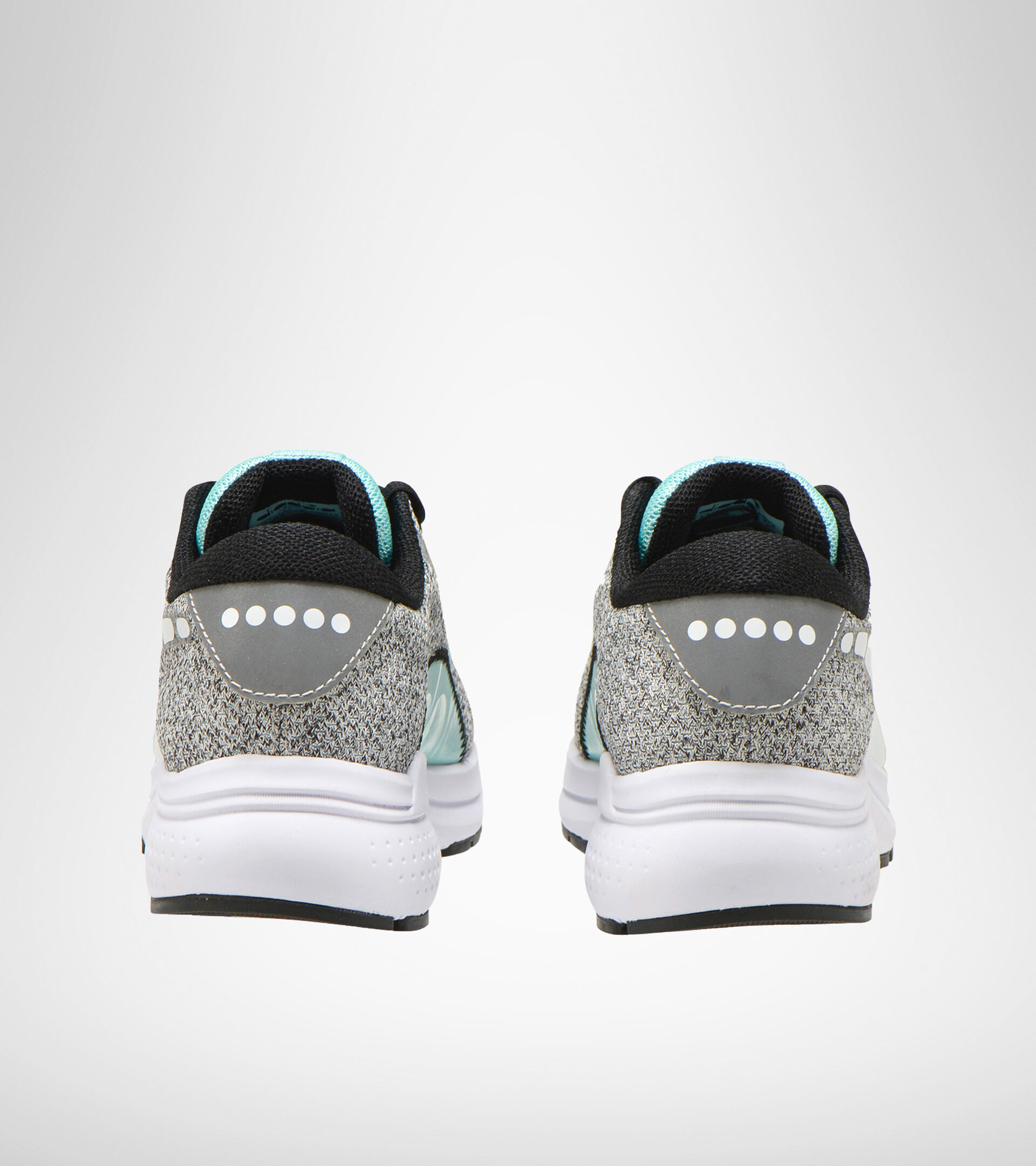 Running shoe - Women KURUKA 5 W SILVER DD/WHITE/BLUE TINT - Diadora