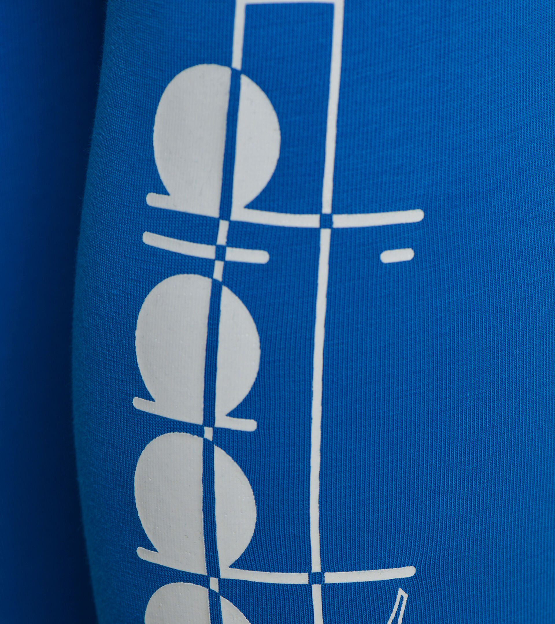 Leggings - Girls JG. LEGGINGS LOGO MANIA MICRO BLUE - Diadora