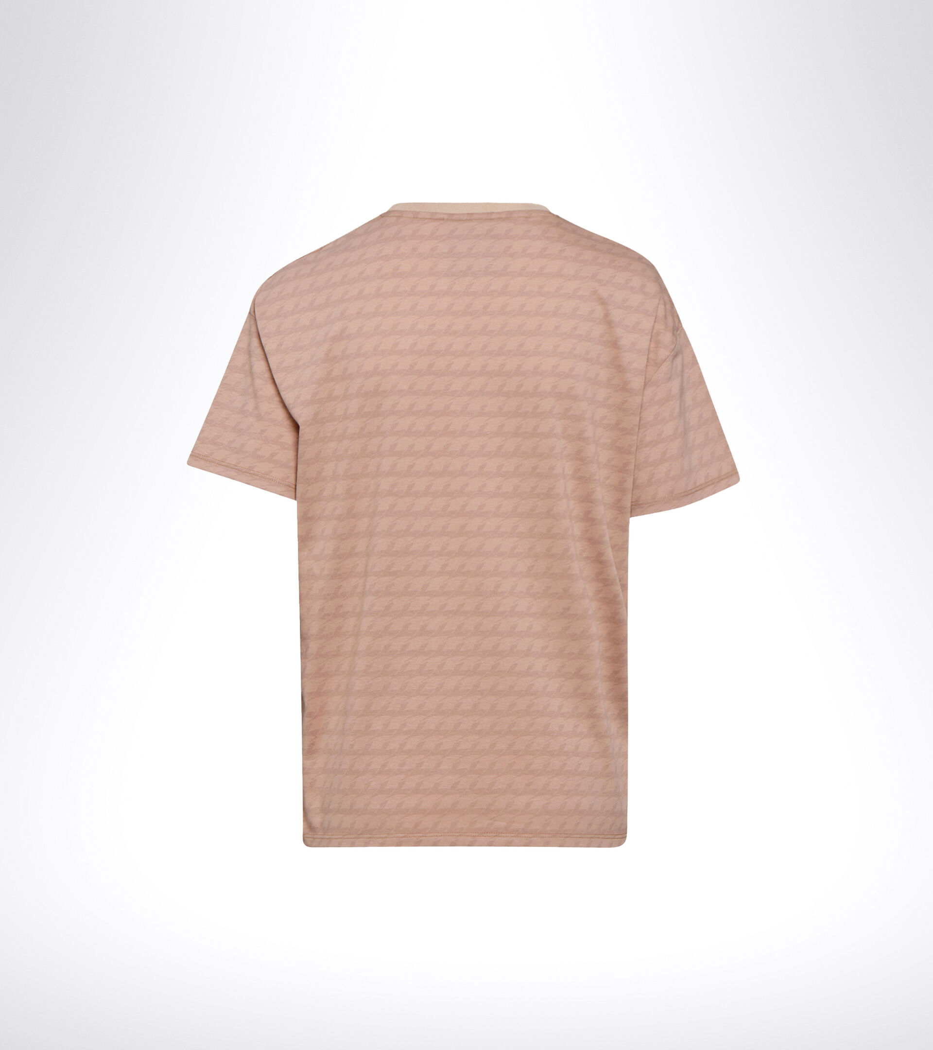Sports T-shirt - Women L. SS T-SHIRT PLUS BE ONE ALL OVER MAHOGANY ROSE - Diadora
