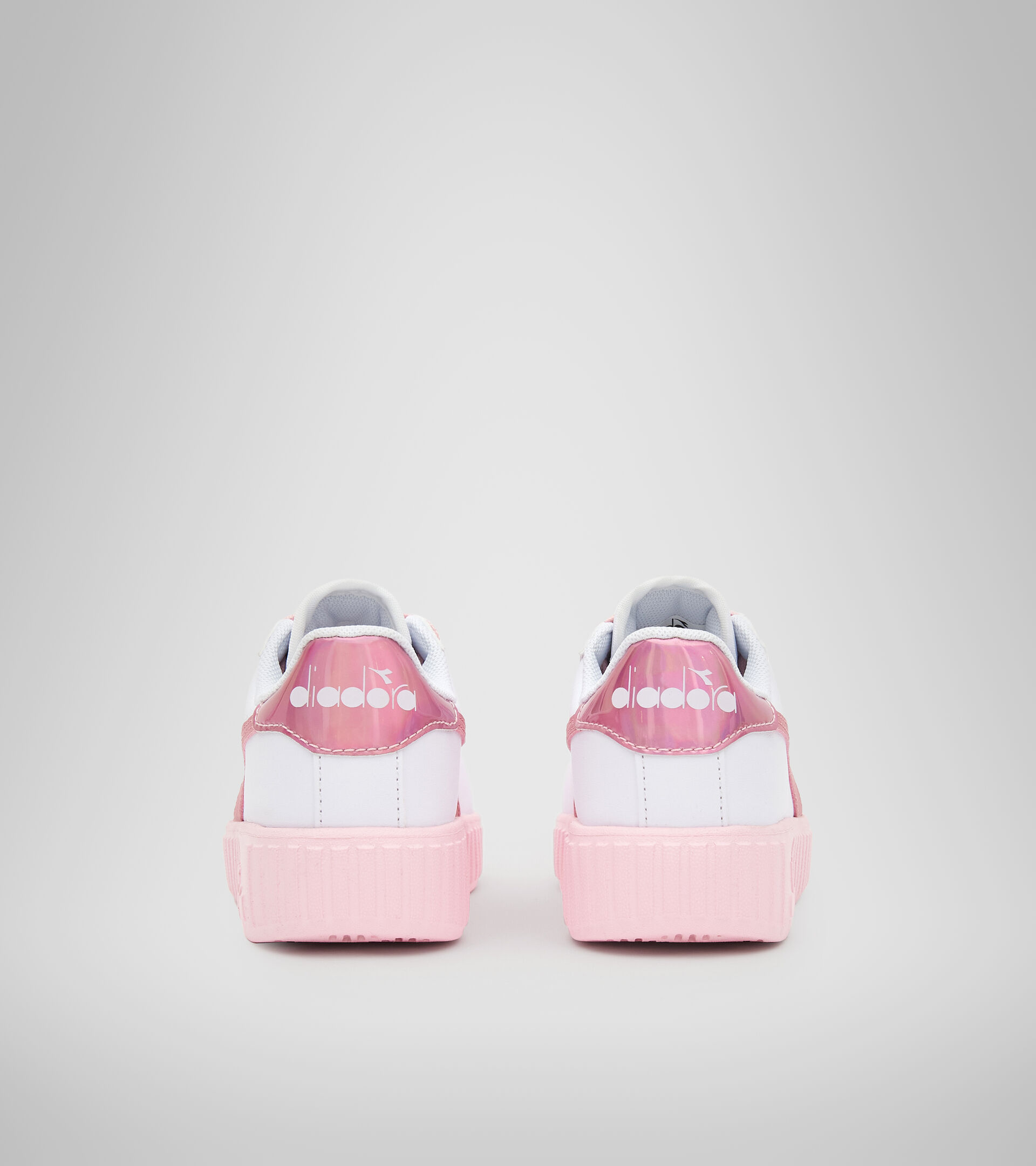 Sports shoes - Kids 4-8 years GAME STEP PS WHITE/SWEET PINK - Diadora