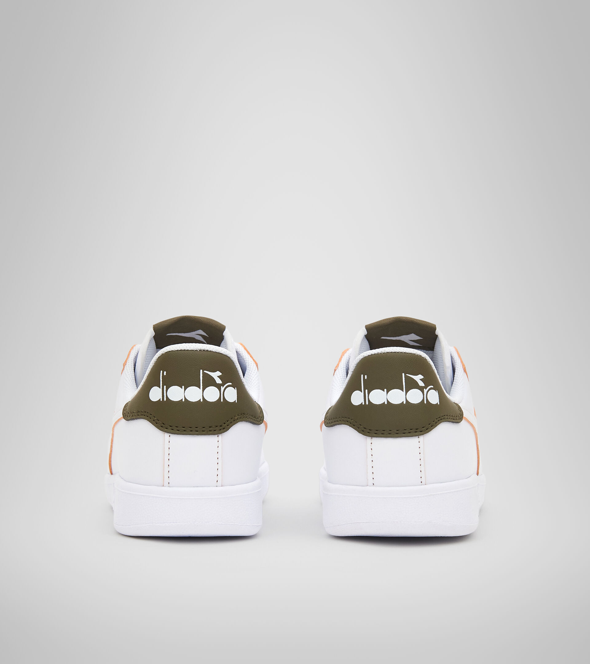 Sports shoes - Youth 8-16 years GAME P SMASH GS WHITE/BEECH - Diadora