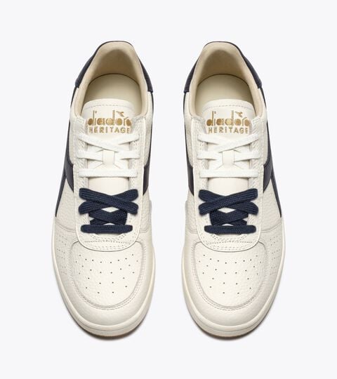 Heritage Leather Sneaker - All-gender B.ELITE DOMINIO WHITE/PEACOAT - Diadora