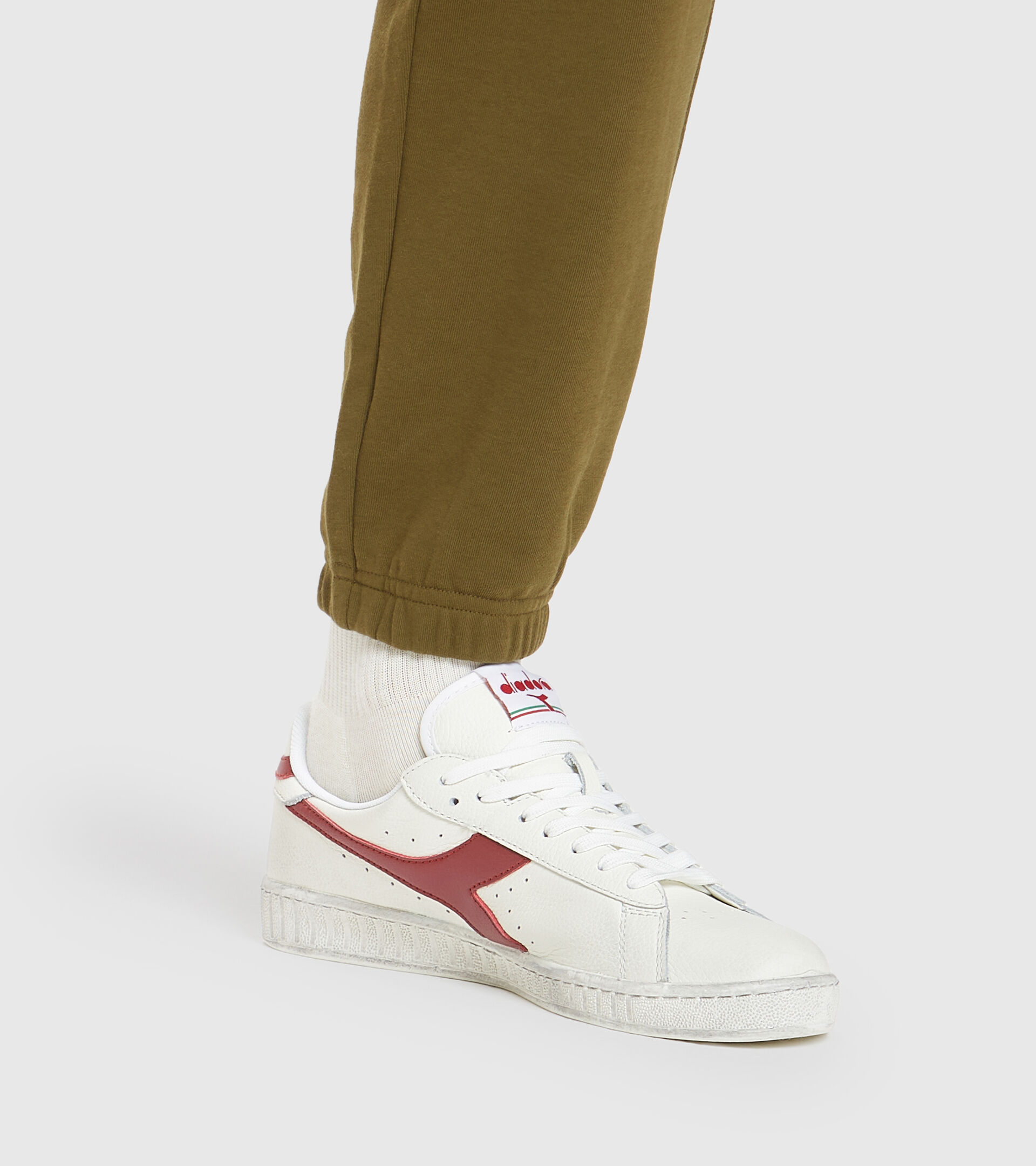 Footwear Sportswear UNISEX GAME L LOW WAXED BLANCO/NARANJA.COM Diadora