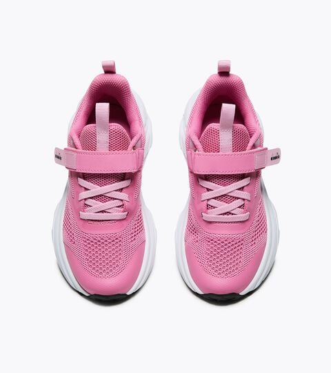 Running shoe - Double lacing system - Junior
 SNIPE 4 JR BEGONIA PINK/WHITE - Diadora