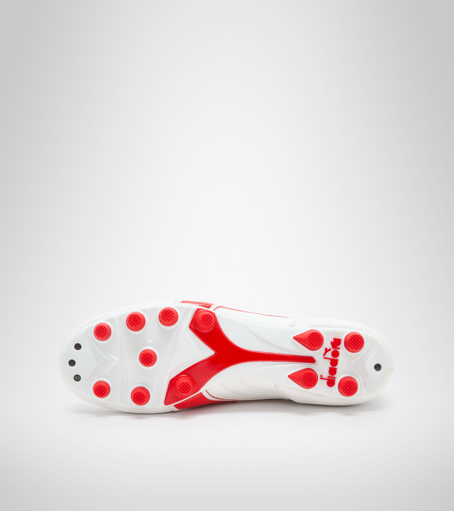 Firm ground football boots - Made in Italy BRASIL ITALY OG LT+ MDPU WHITE/MILANO RED - Diadora