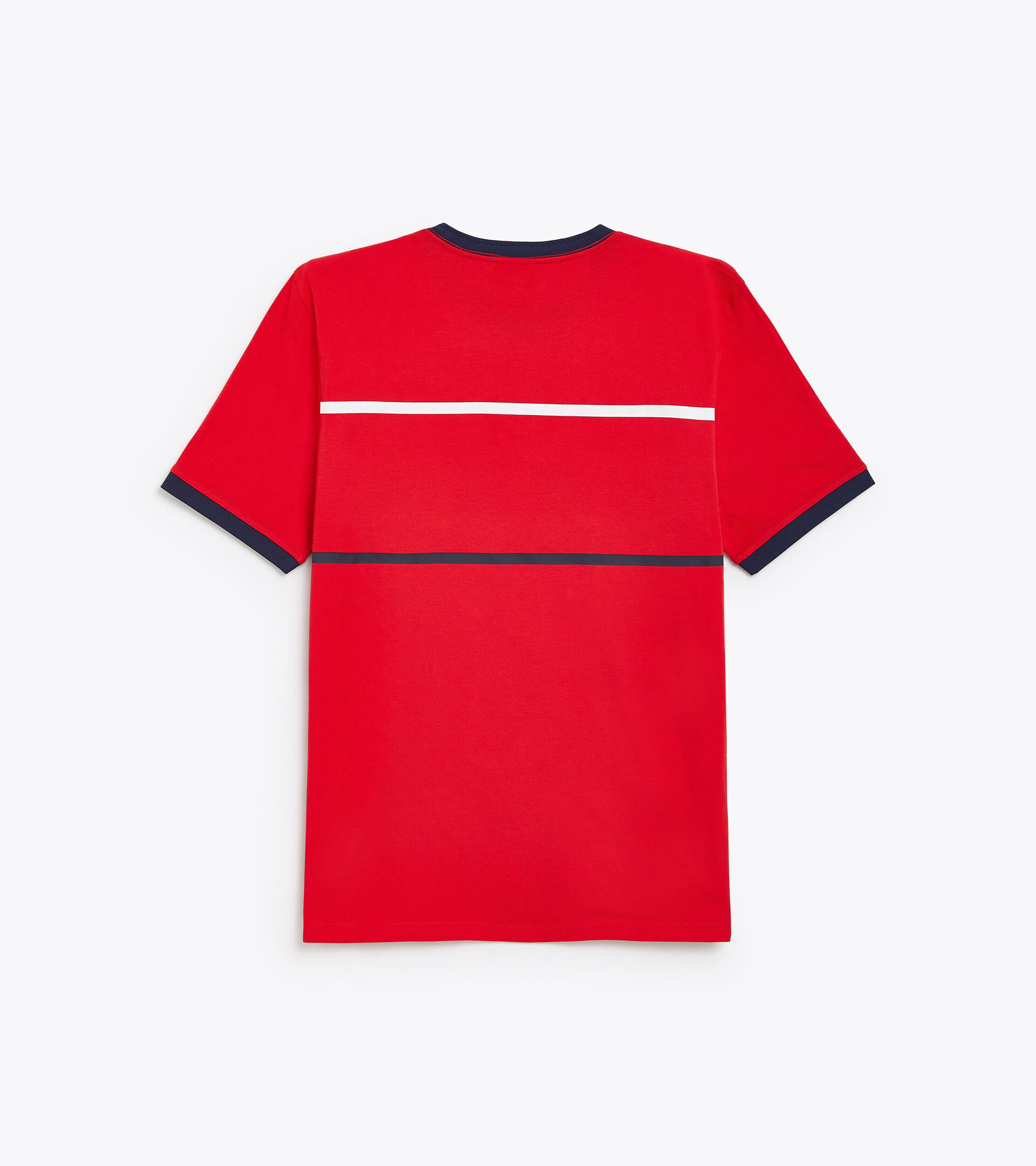 Camiseta de algodón - Hombre T-SHIRT SS SLAM ROJO ALTO RIESGO - Diadora