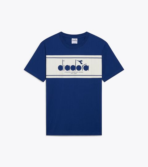 T-Shirt mit kurzen &Auml;rmeln - Regular Fit - Herren LOGO SPECTRA SS T-SHIRT ESTATE BLUE/WHISPER WHITE - Diadora