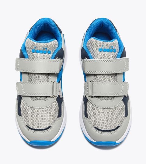 Junior running shoe - All-Gender FALCON 5 JR V SILVER DD/PALACE BLUE - Diadora