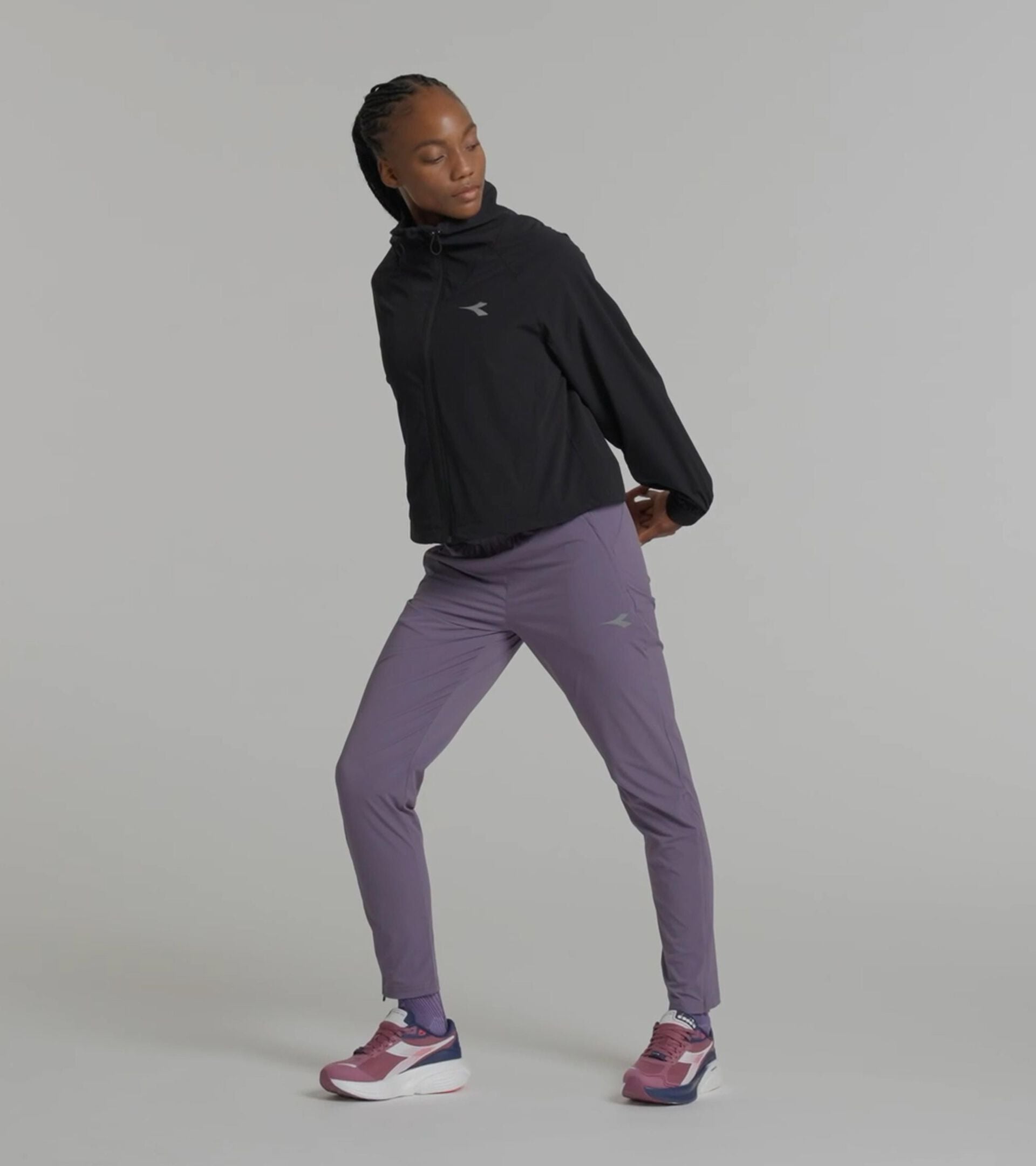 Technical Track Jacket - Training - Women&rsquo;s L. TECH TRACK JACKET BLACK - Diadora