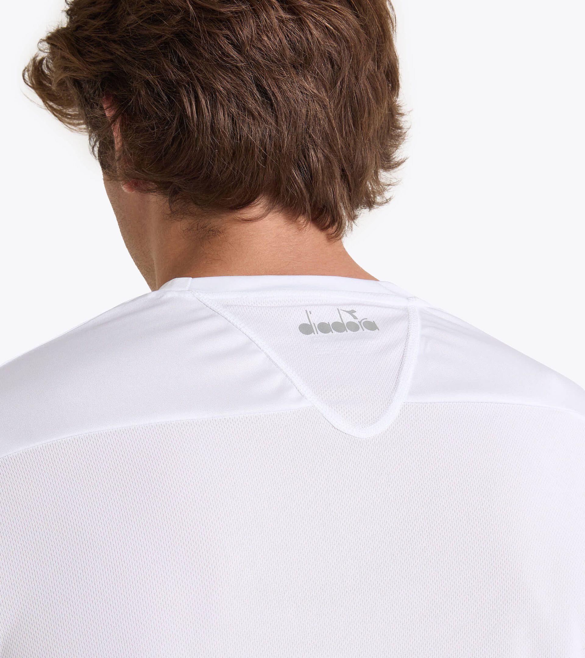 Camiseta de tenis - Hombre T-SHIRT COURT BLANCO VIVO - Diadora