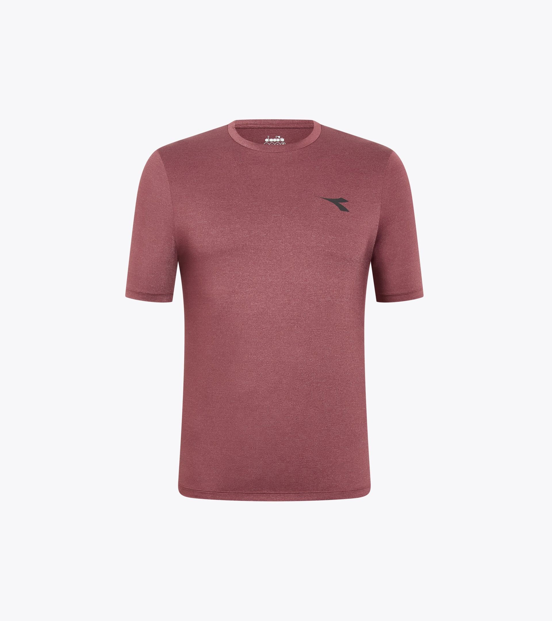 Camiseta técnica de running§Hombre SS T-SHIRT TECH RUN CREW ROJO BANDERA - Diadora