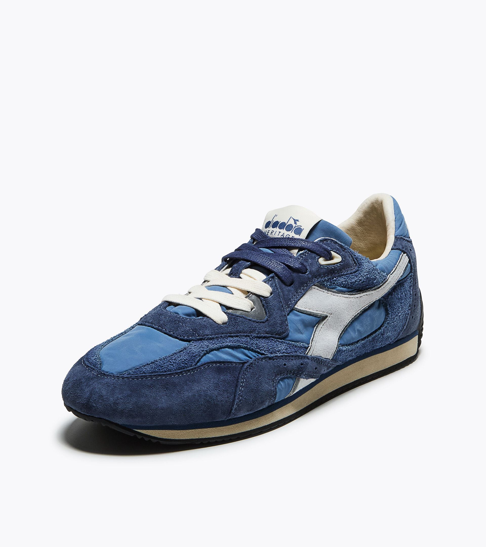 Heritage Sneaker - Low-Profile - All-gender EQUIPE REVENGE NYLON USED COLONEL BLUE - Diadora