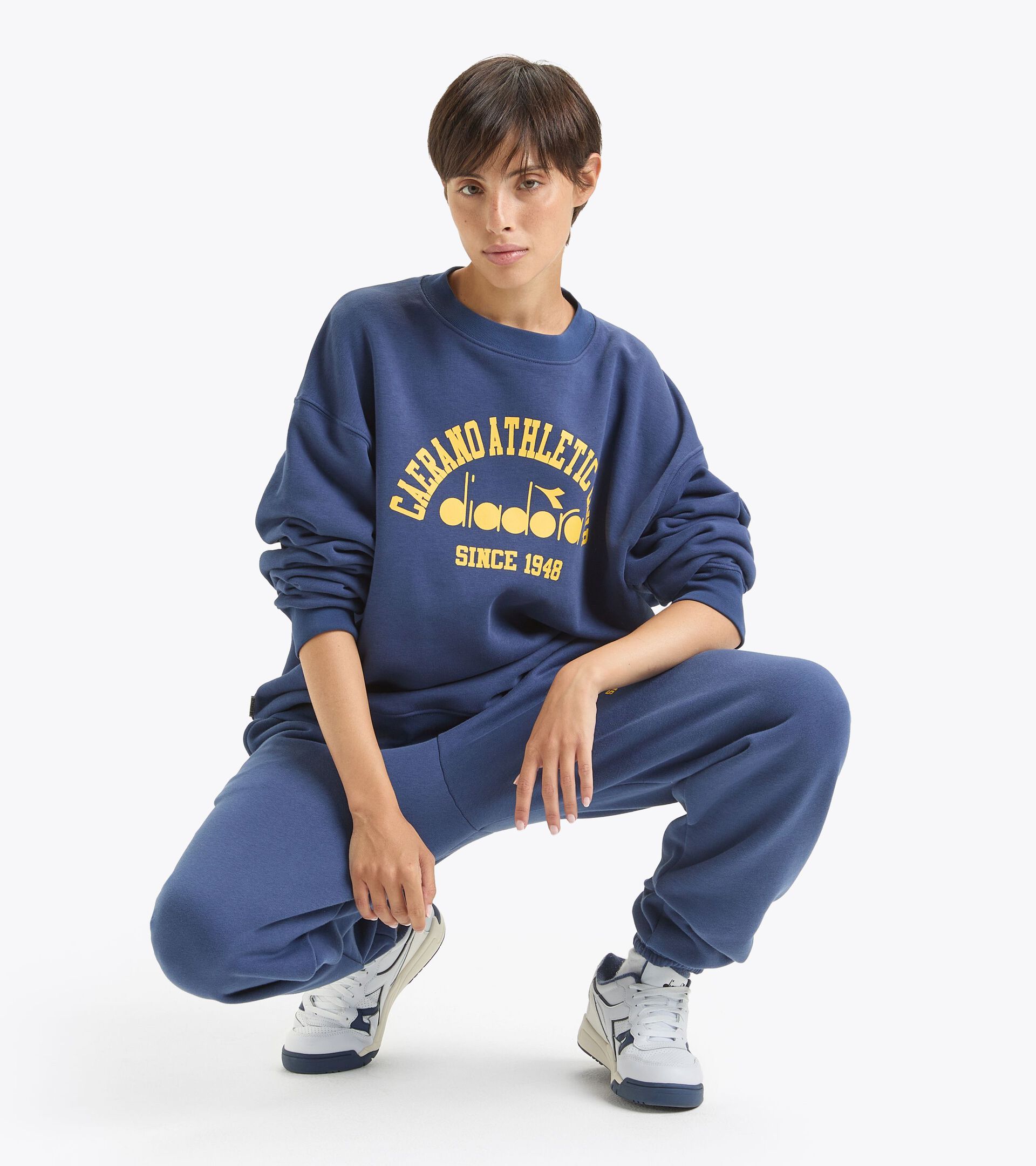 Sweatshirt Crewneck - Gender Neutral SWEATSHIRT CREW 1948 ATHL. CLUB OCEANA - Diadora