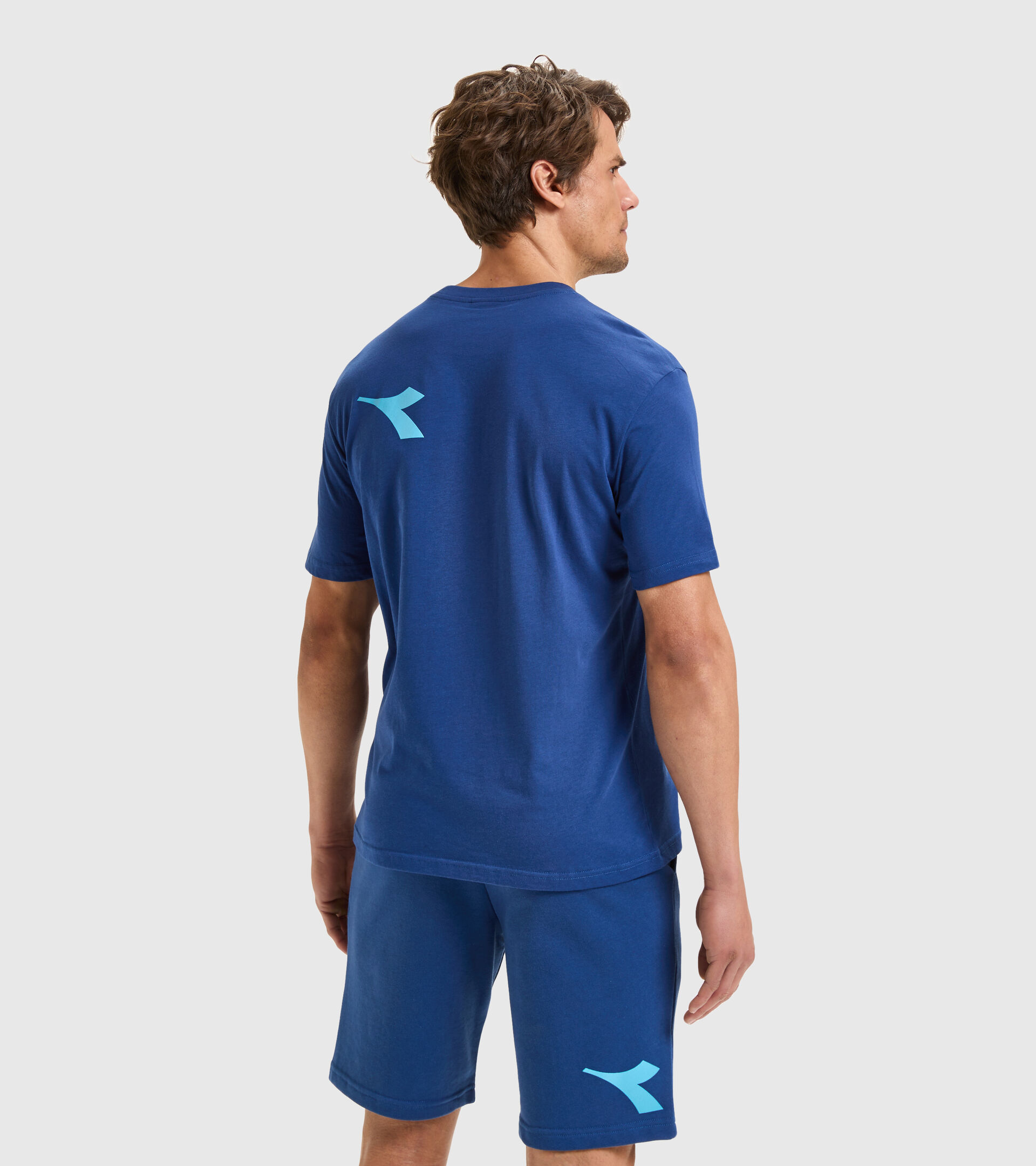 Organic cotton t-shirt - Unisex T-SHIRT SS MANIFESTO SALTIRE NAVY - Diadora