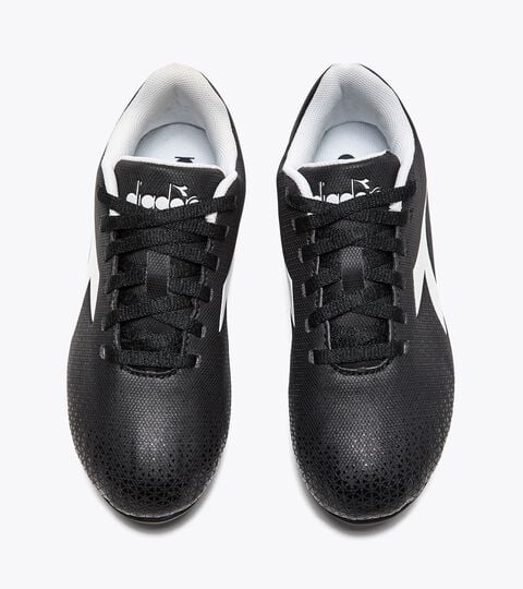 PICHICHI 6 MD JR, BLACK /WHITE Calcio boots for hard ground - Junior PICHICHI 6 MD JR BLACK /WHITE - Diadora
