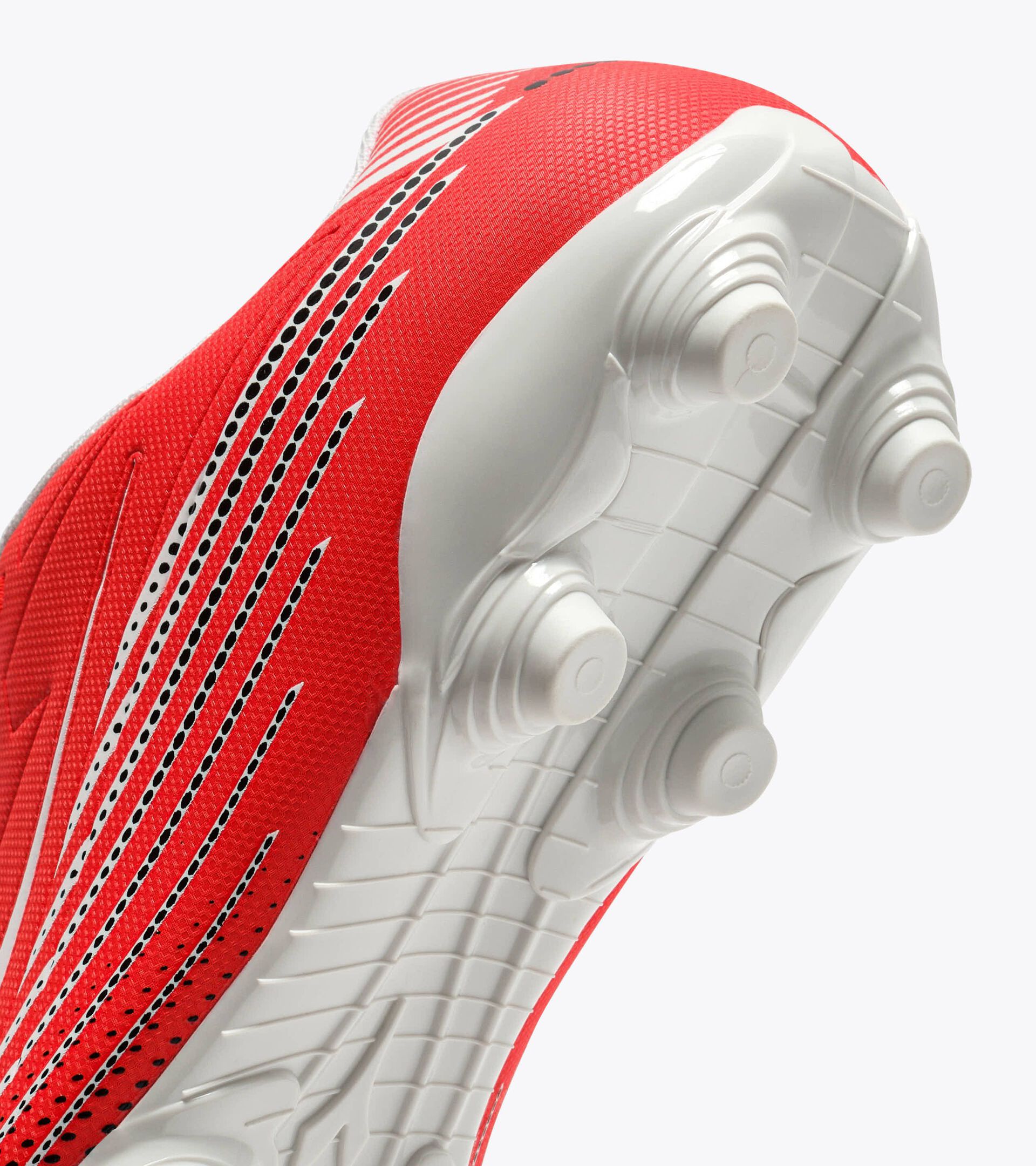 Bota de f&uacute;tbol para superficies compactas - Hombre PICHICHI 8 MG14 FUO RED/WHITE/BLACK - Diadora