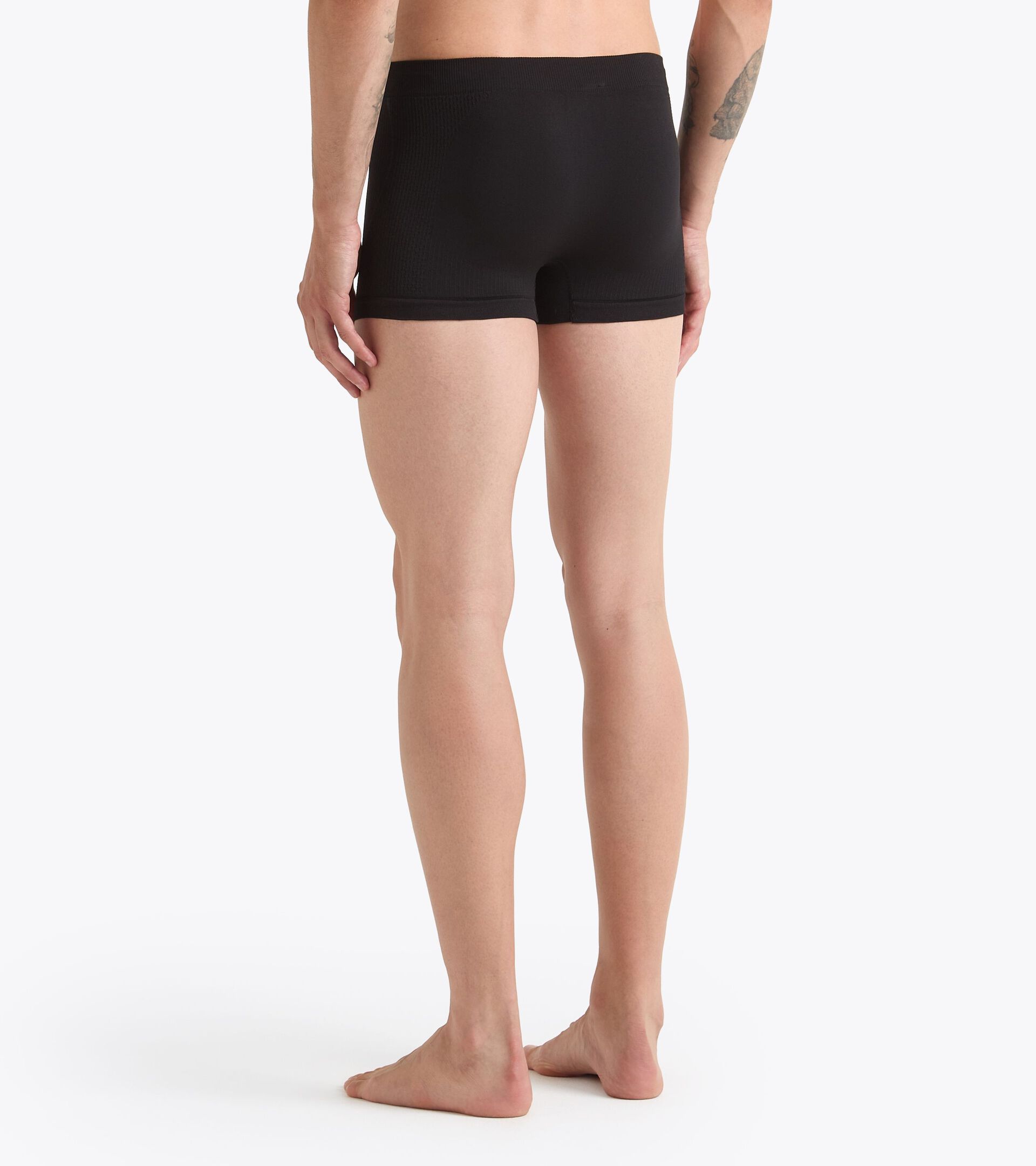 Technical running boxer briefs - Pack of 2 - Men’s BOXER STRATOZERO BLACK - Diadora