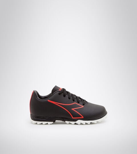 Chaussures de football pour terrains synthétiques - Garçon PICHICHI 4 TF JR NOIR/ROUGE FLUO/BLANC - Diadora