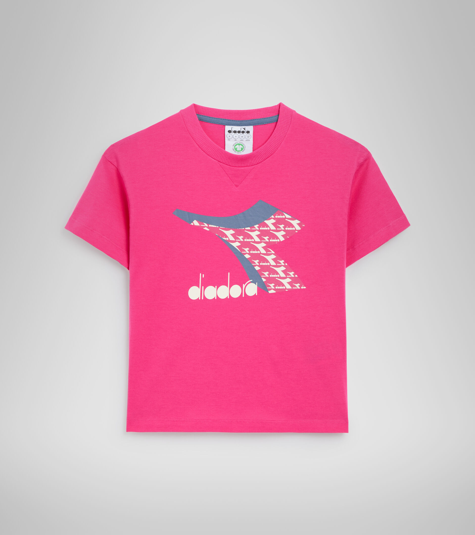 T-shirt - Kids JU.SS T-SHIRT  CUBIC MAGENTA - Diadora