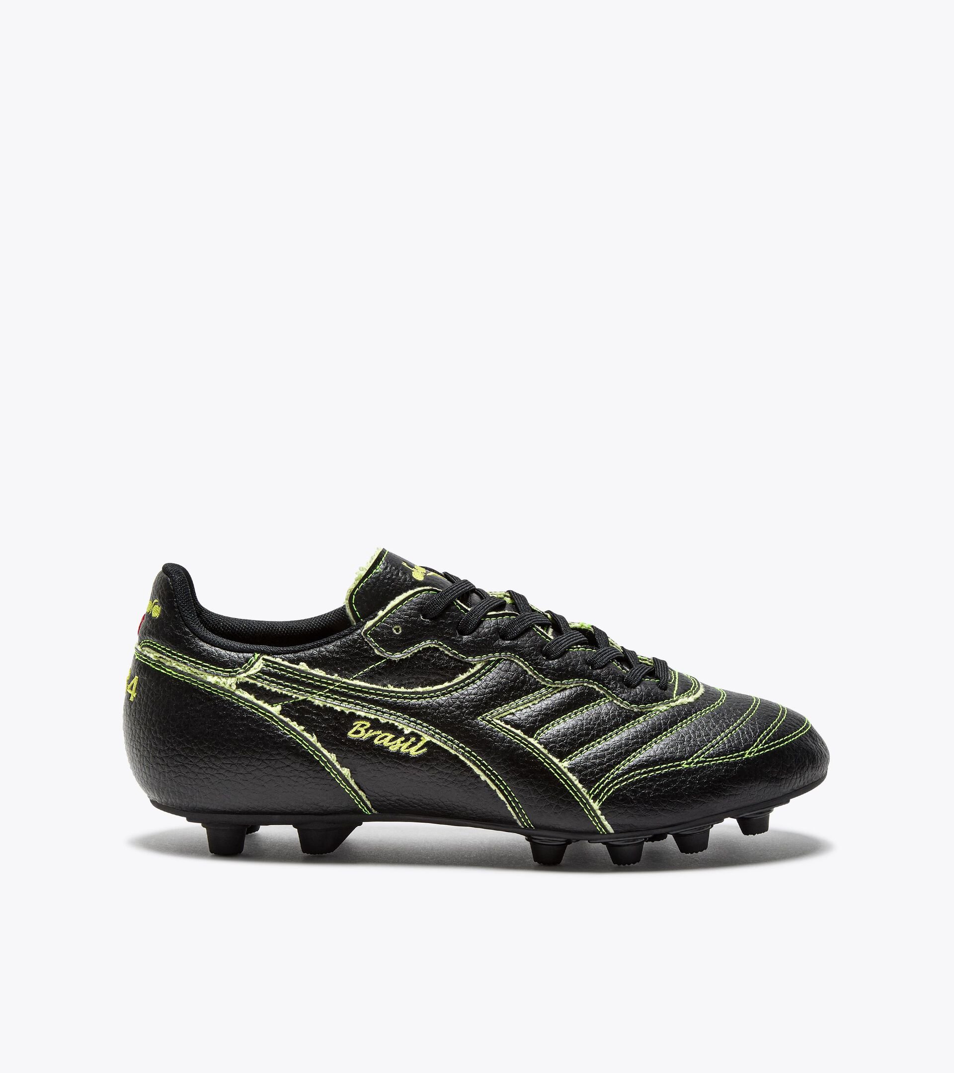 Low environmental impact calcio boots for firm ground - All-Gender BRASIL NEXT40 ITA MDPU BLACK - Diadora