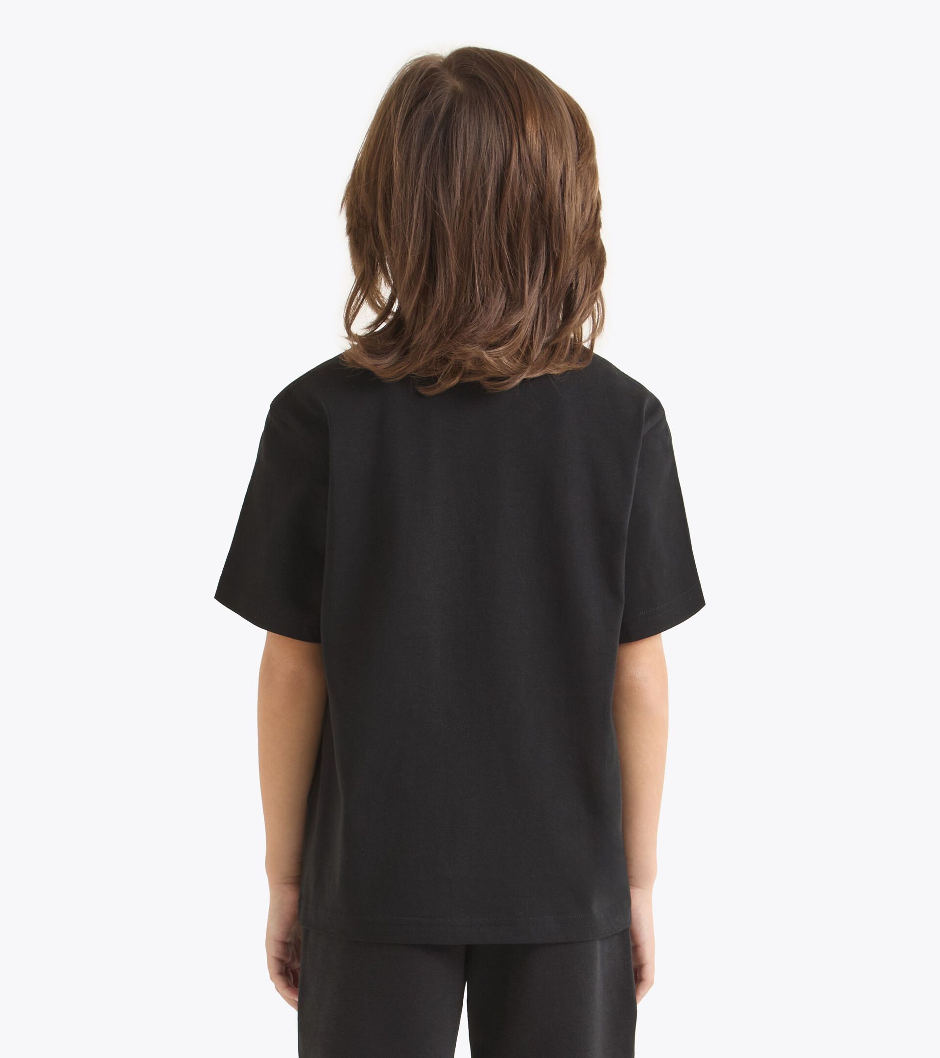 Cotton t-shirt - Boy JB. T-SHIRT SS GRAFFITI SL BLACK - Diadora