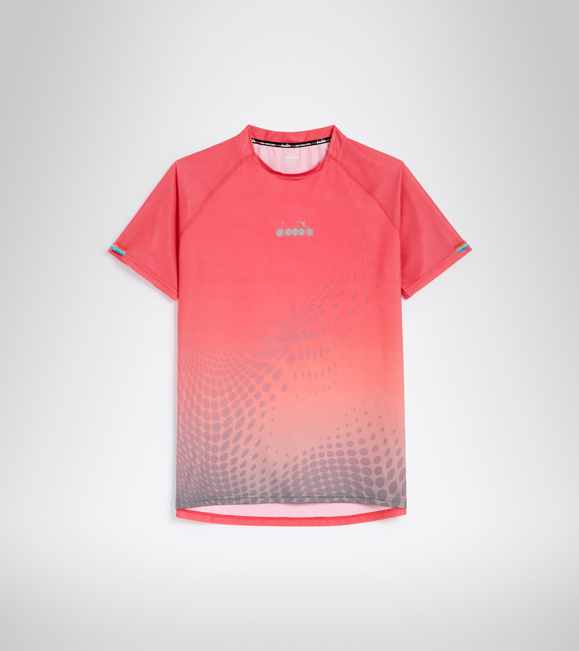 Super-light running T-shirt - Men SUPER LIGHT SS T-SHIRT BE ONE FIERY MURRINA - Diadora