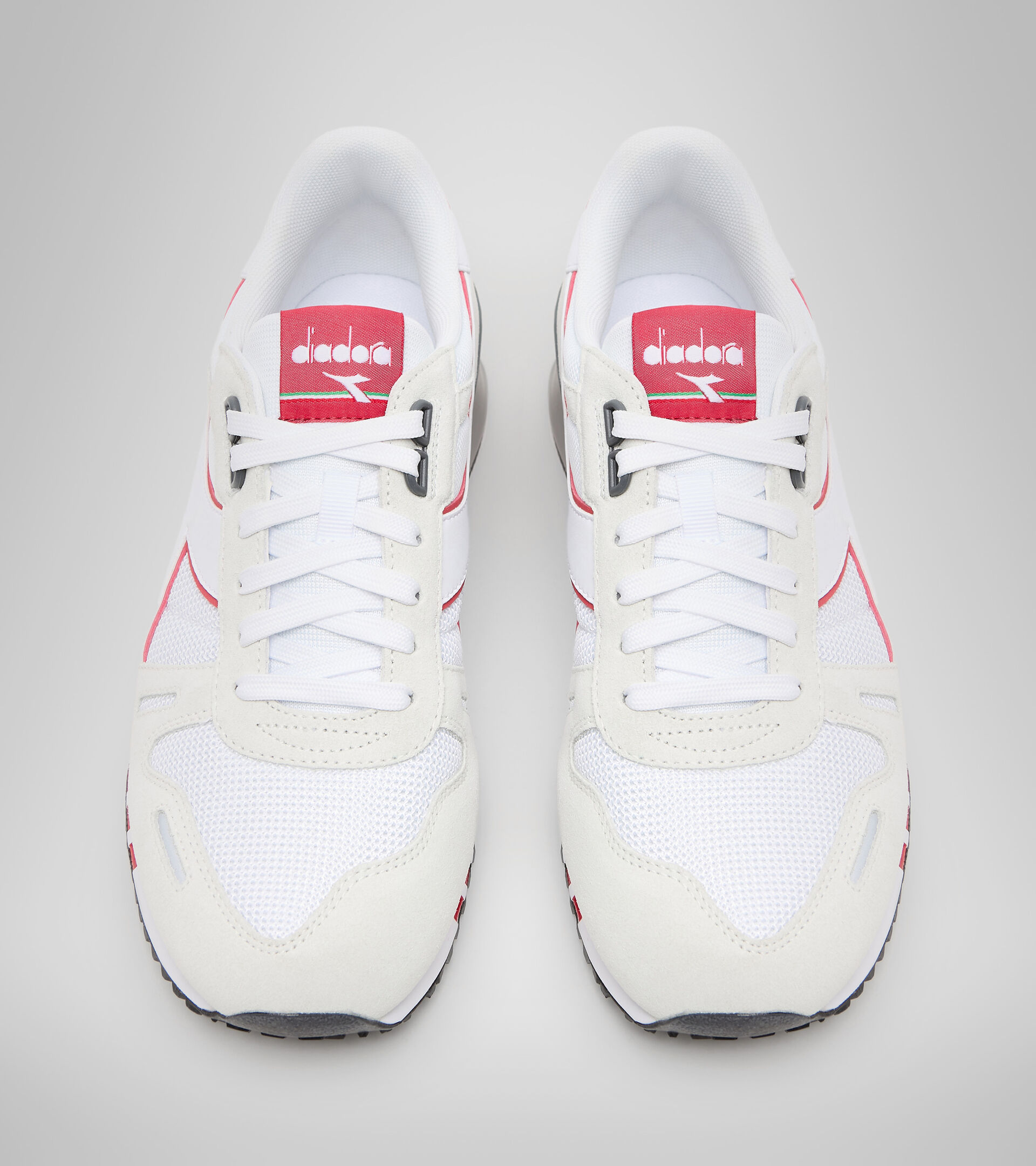 Sports shoe - Men TITAN WHITE/RED CAPITAL - Diadora