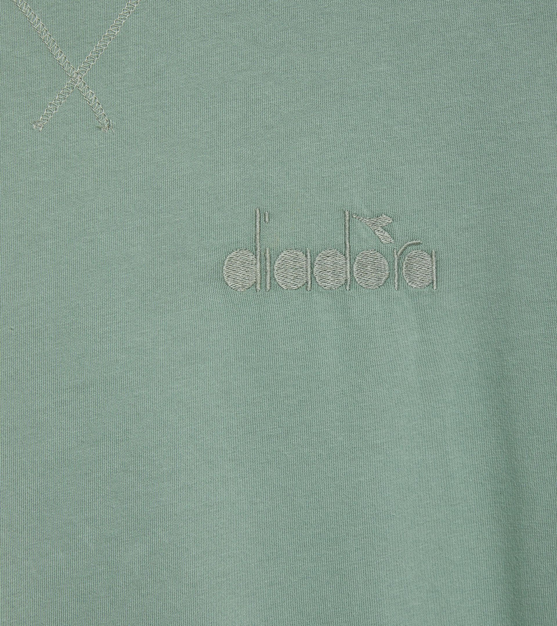 T-shirt - Gender Neutral T-SHIRT SS ATHL. LOGO VERDE ICEBERG - Diadora