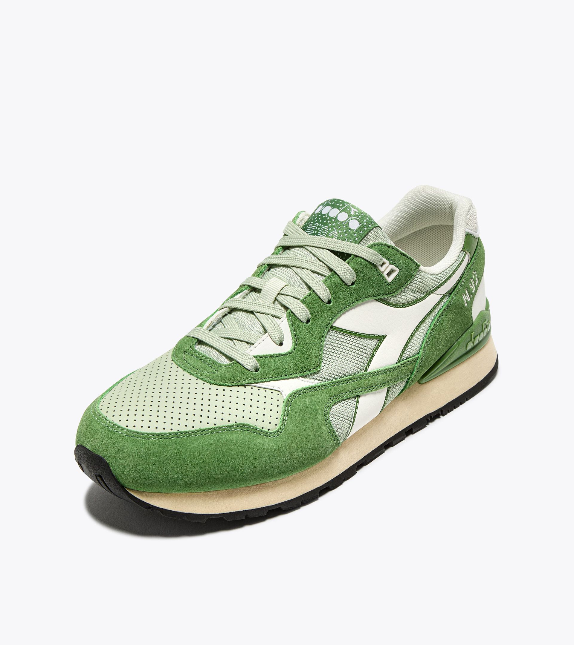 Sportlicher Sneaker - alle Geschlechter N.92 ADVANCE BANANA PALM/GREEN EYES - Diadora