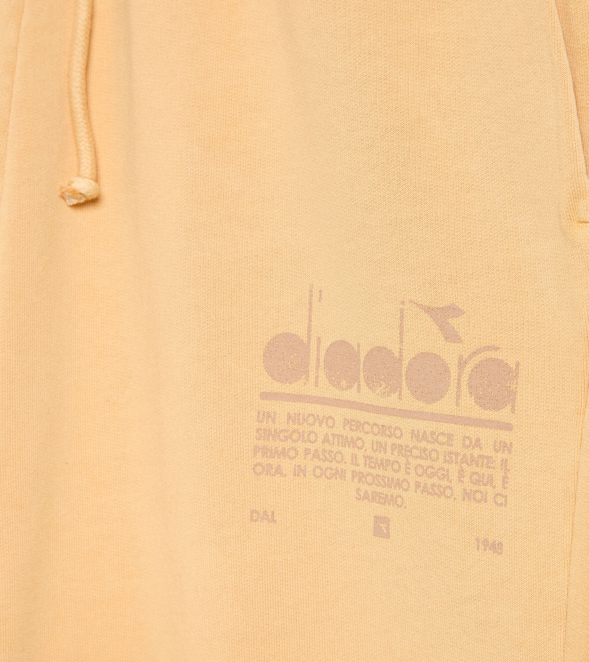 Unbrushed organic joggers - Unisex PANT MANIFESTO PALETTE DESERT MIST - Diadora