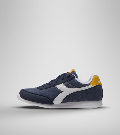 JOG LIGHT GS, BLACK IRIS/GOLDEN APRICOT Sports shoes - Youth 8-16 years JOG LIGHT GS BLACK IRIS/GOLDEN APRICOT - Diadora