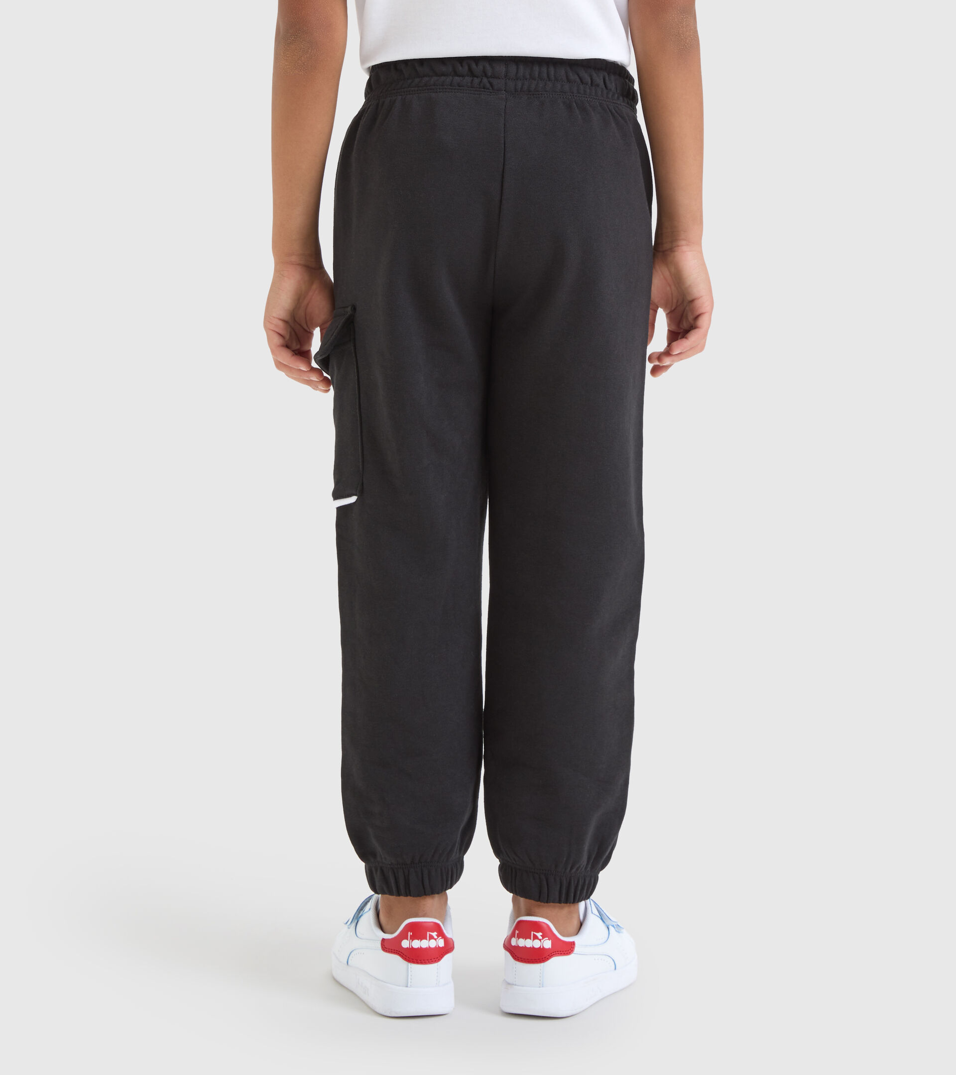 Sports trousers - Boys JB.CUFF PANTS DIADORA FC BLACK - Diadora