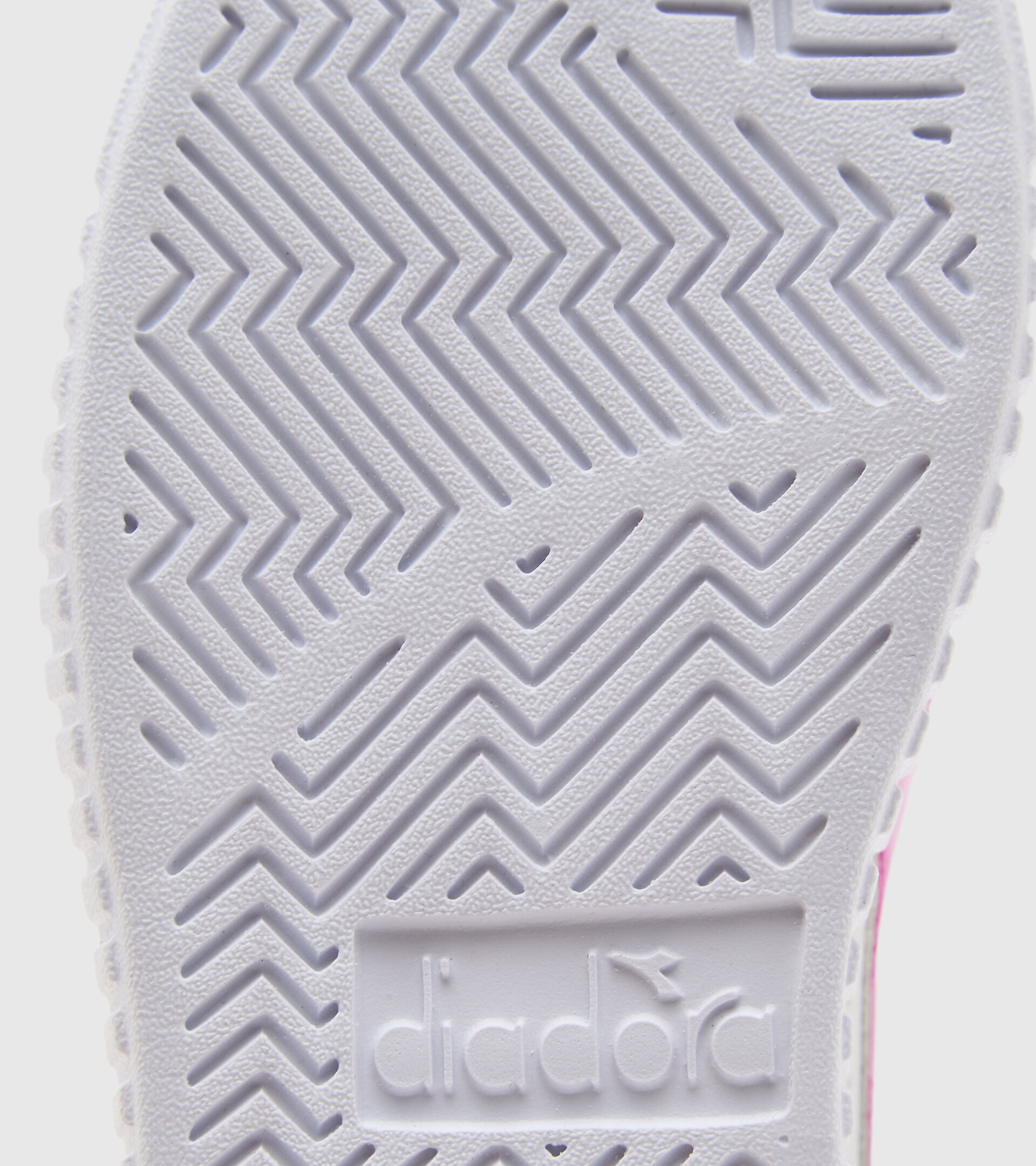 Sports shoes - Kids 4-8 years GAME STEP DIAMONDS PS WHITE/FUCHSIA PINK - Diadora
