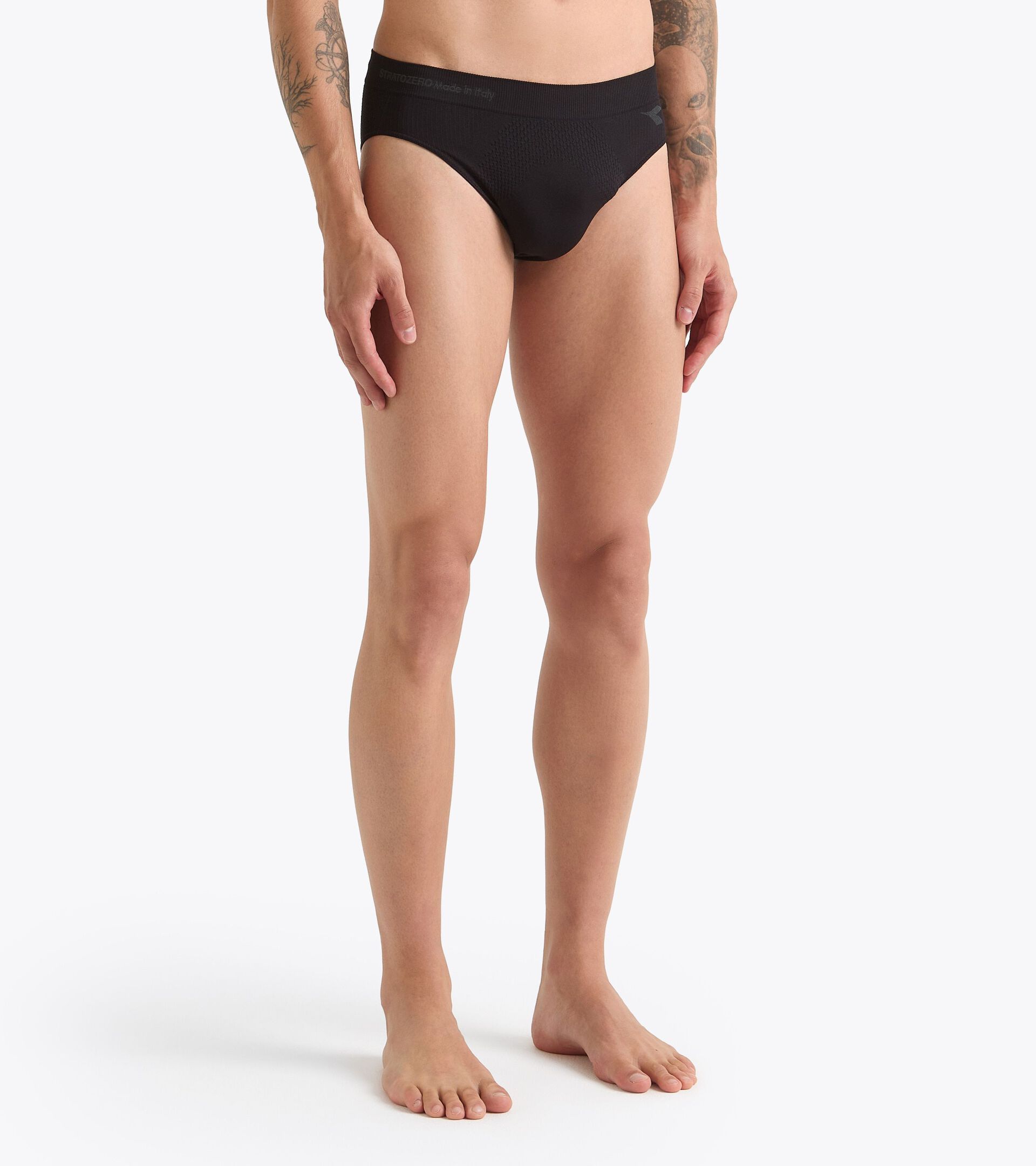 Technical running briefs - Pack of 2 - Men’s BRIEF STRATOZERO BLACK - Diadora