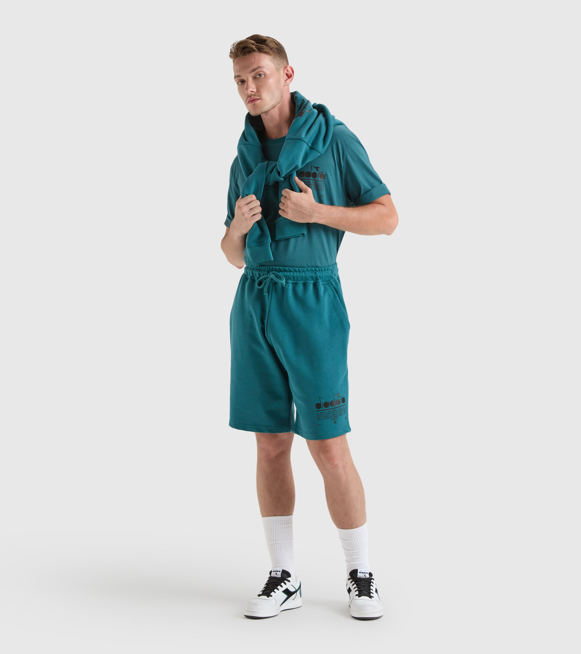 Bermudas de algodón - Unisex BERMUDA MANIFESTO PACIFICO - Diadora