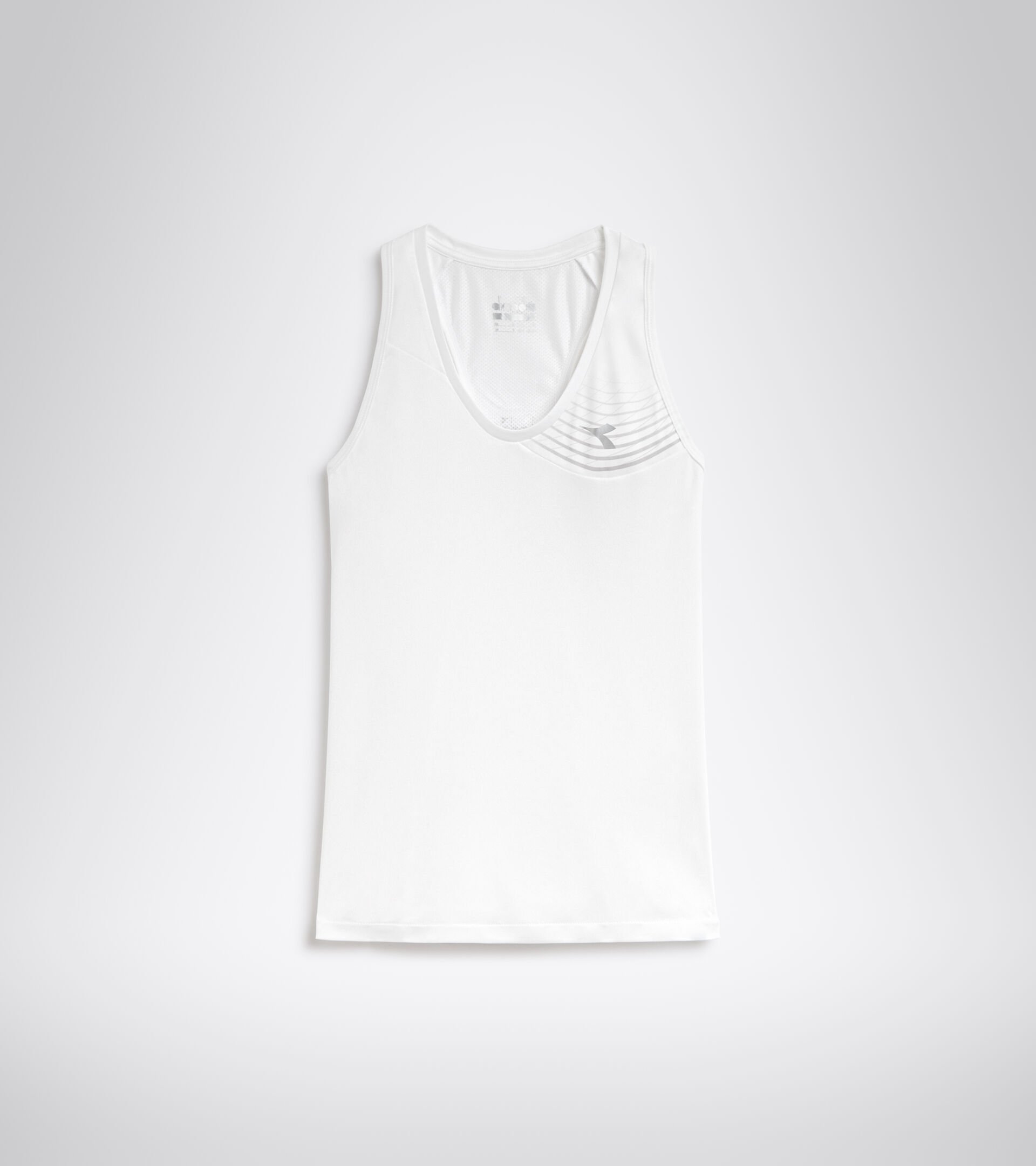 Camiseta de tennis sin mangas - Mujer L. TANK COURT BLANCO VIVO - Diadora