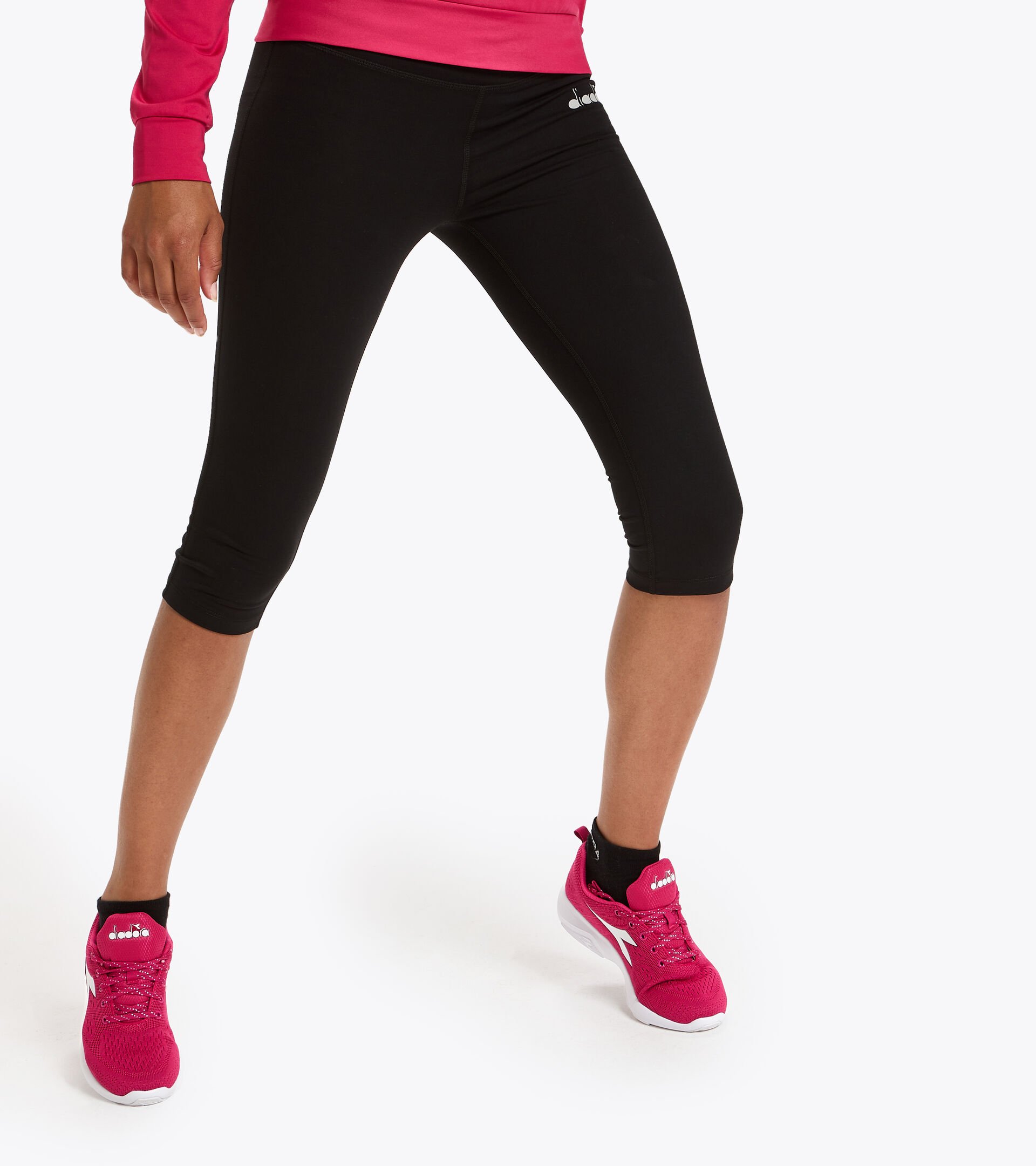 Leggings da training - Donna  L. 3/4 TIGHTS BE ONE NERO - Diadora