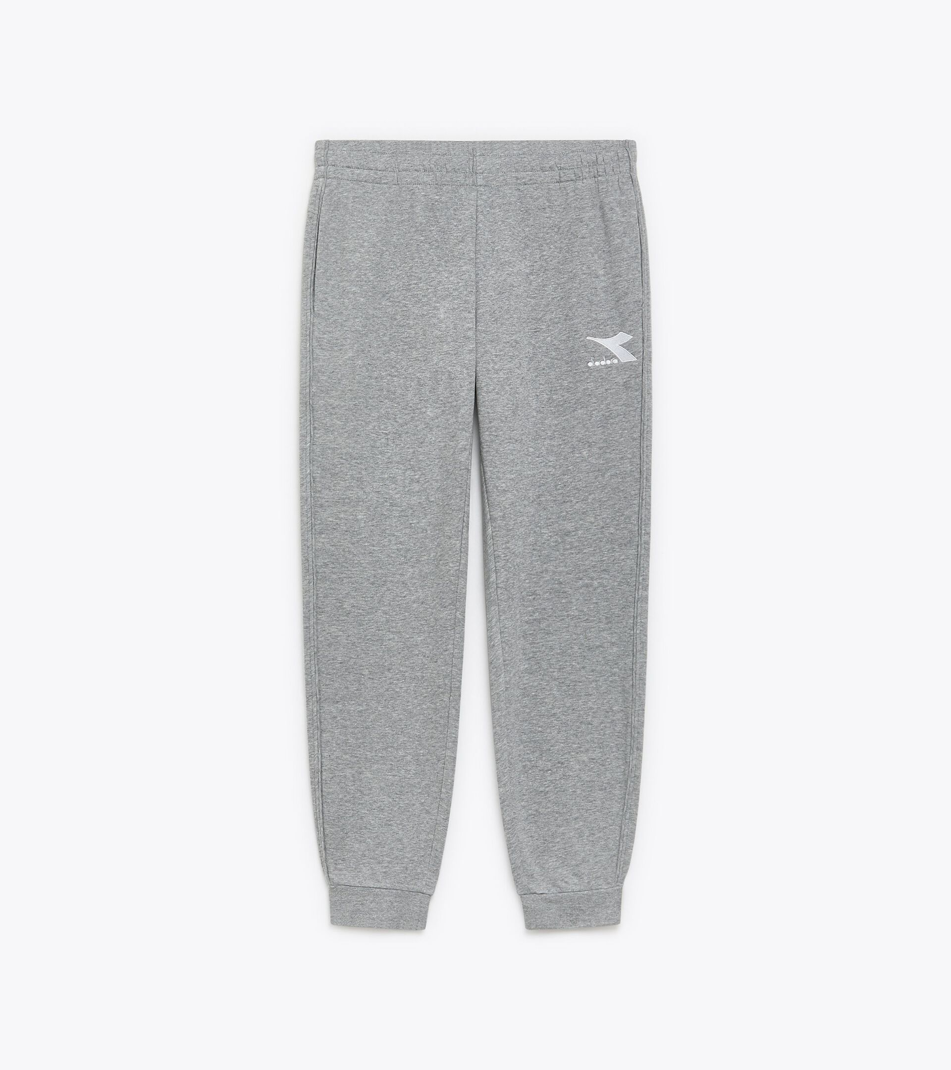 Sports brushed fleece trousers - Men PANTS CUFF CORE HIGH RISE MELANGE - Diadora