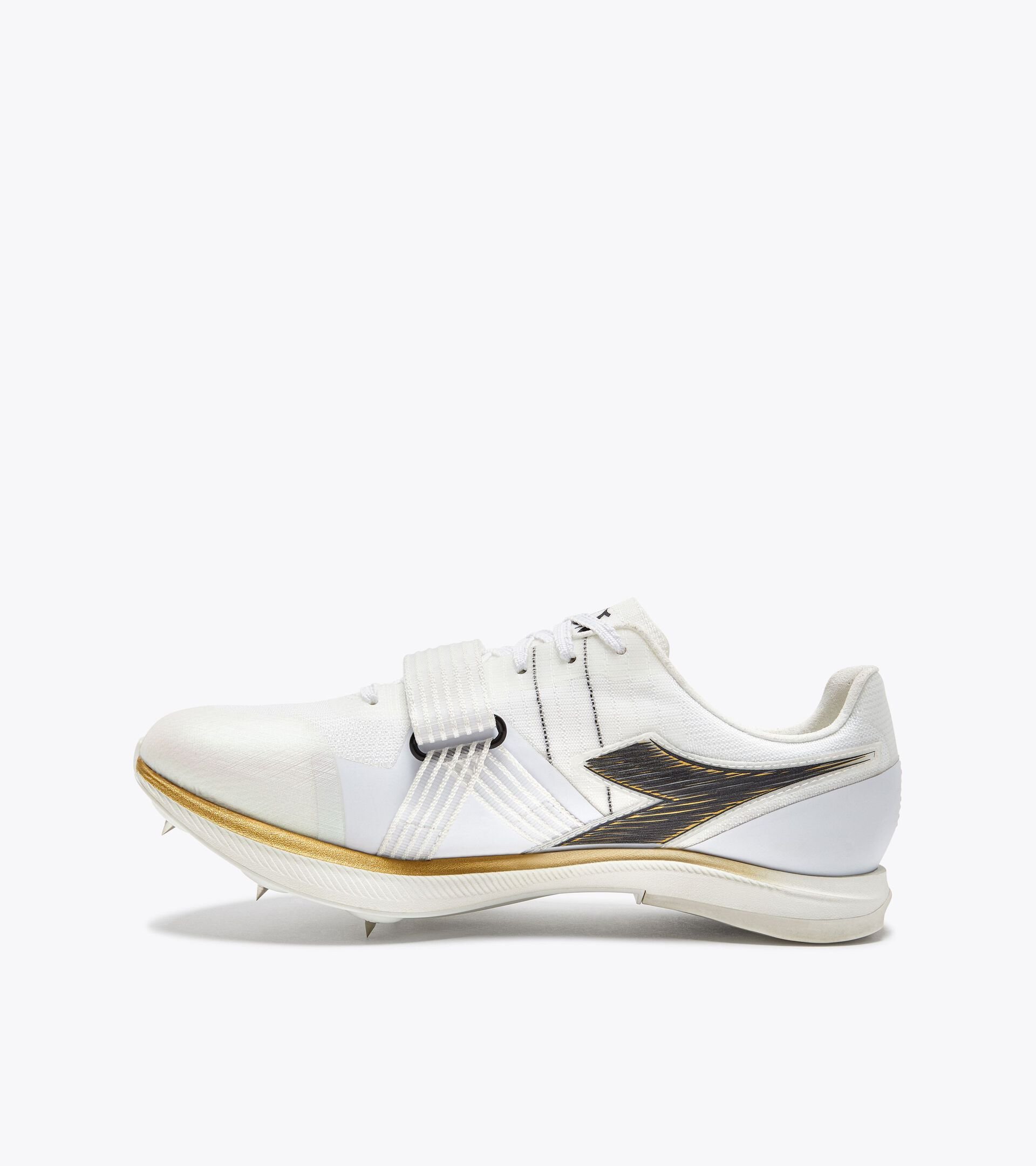 Jumping shoe - Woman LUNGO CARBON W WHITE/BLACK/GOLD - Diadora